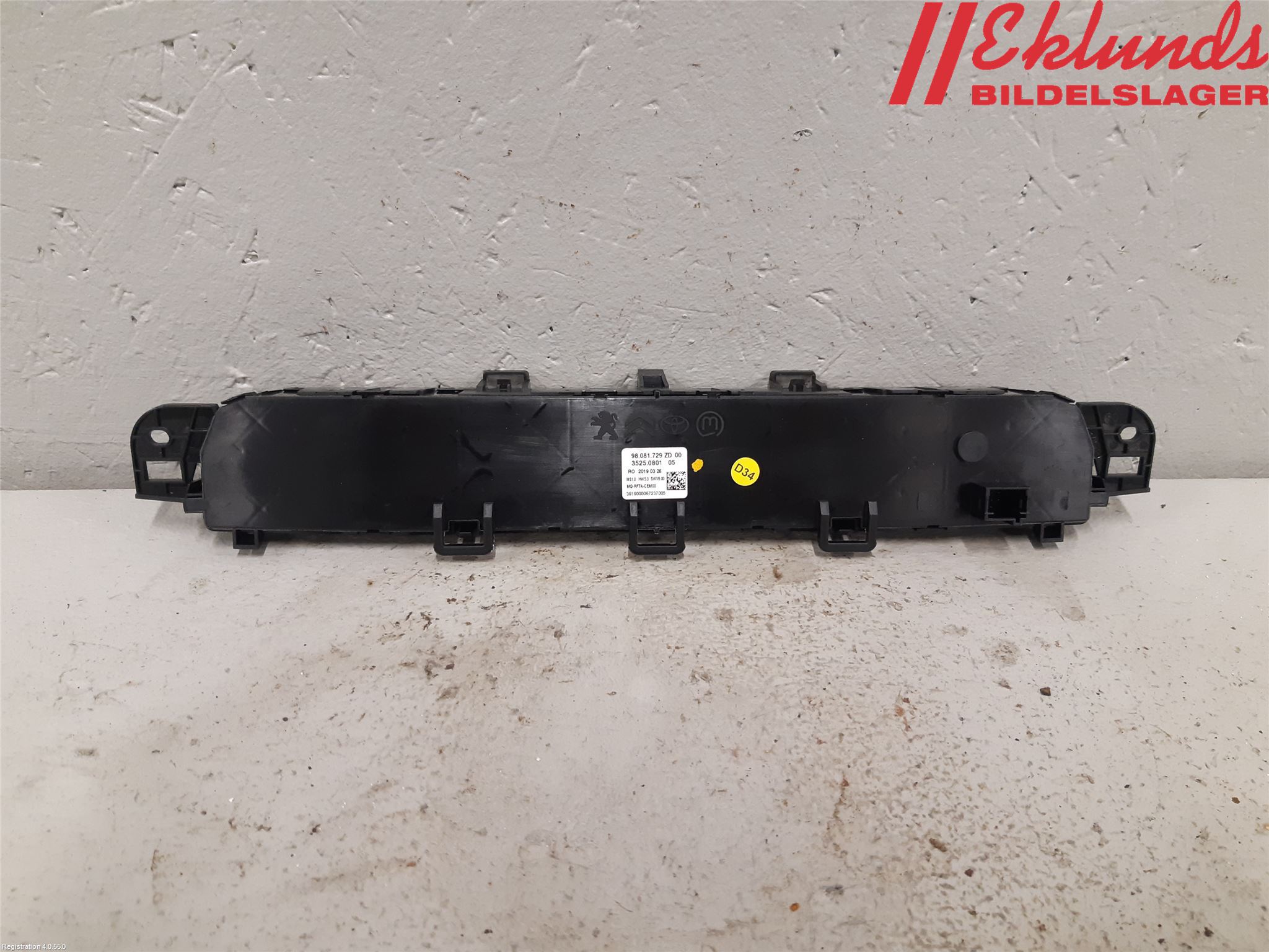 Peugeot EXPERT/E-EXPERT 17- Ac Styrenhet Ac Manöveren