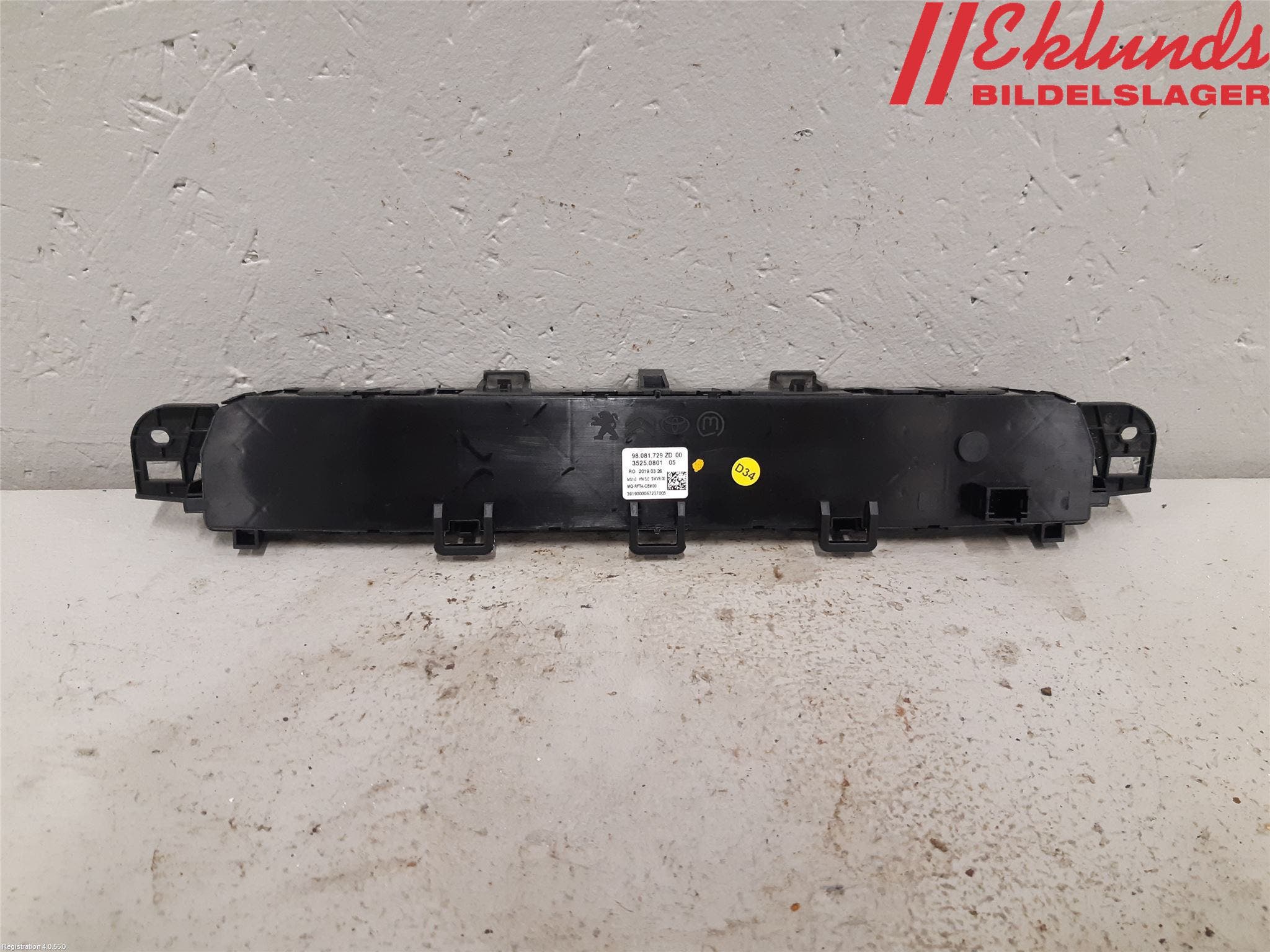 Peugeot EXPERT/E-EXPERT 17- Ac Styrenhet Ac Manöveren