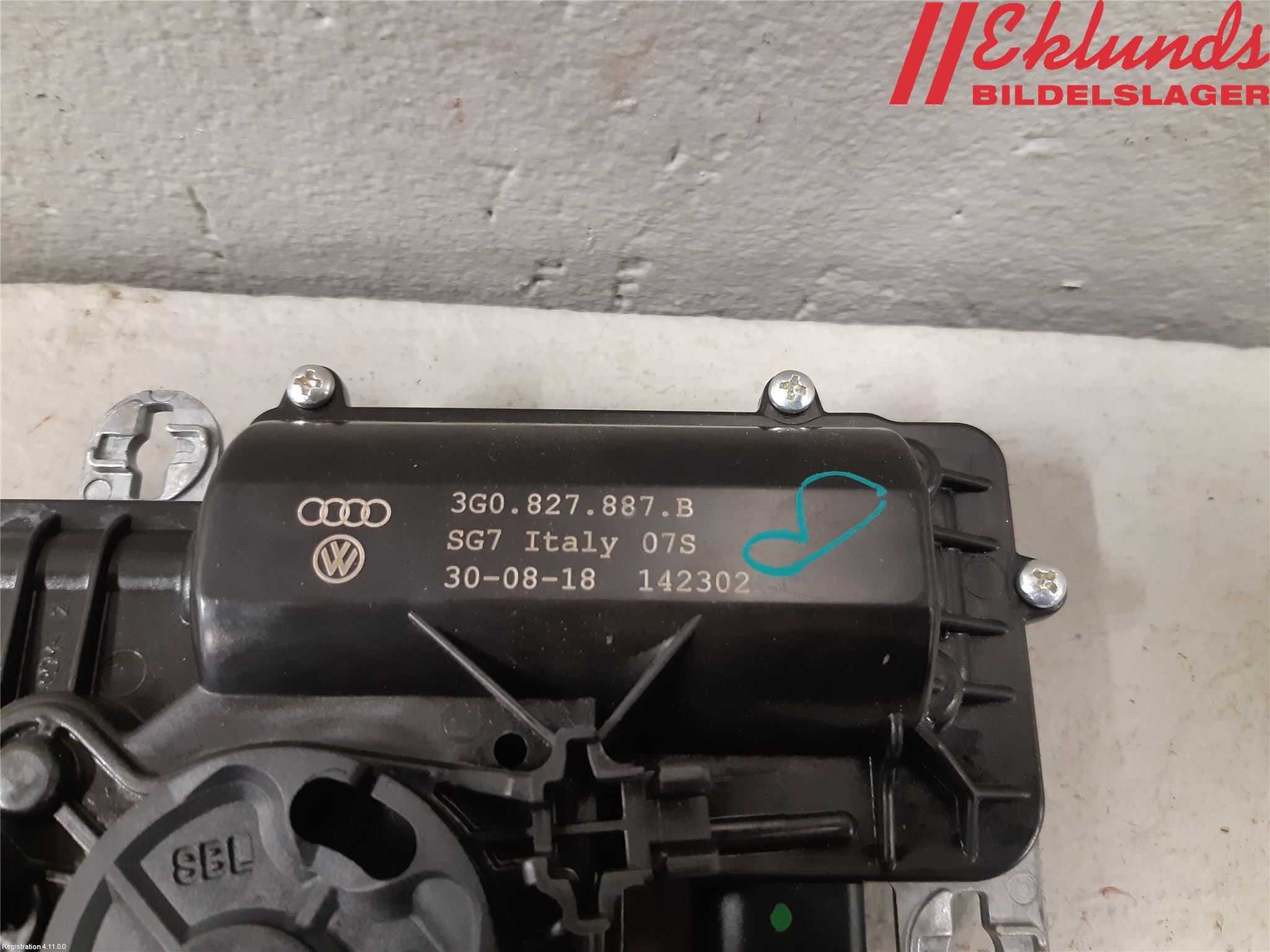 Volkswagen VW PASSAT 15-19 Centrallåsmot Baklucka