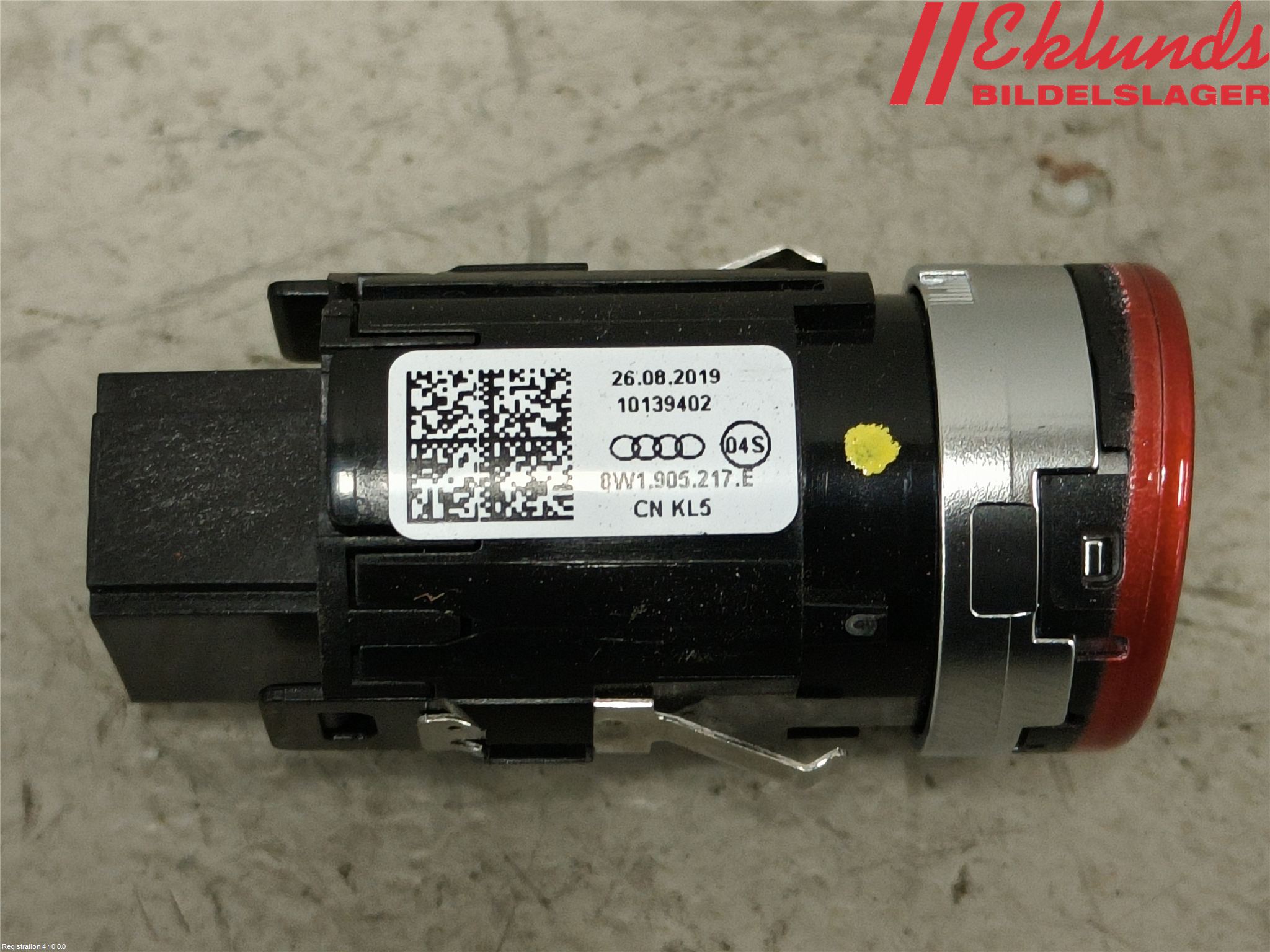 Audi A4/S4 B9 20- Startknapp Personbil