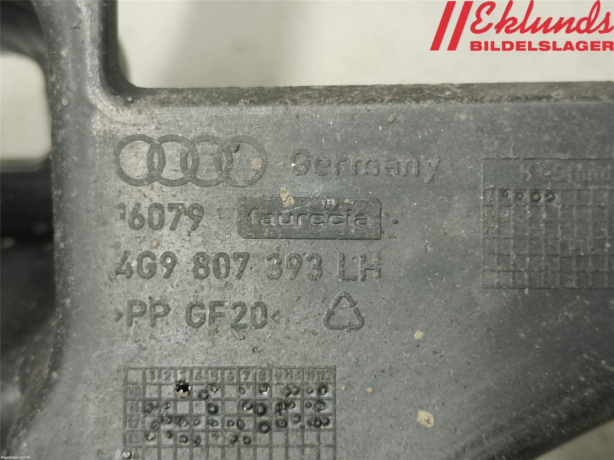 Audi A6/S6 4G 11-18 Stötfångarfäste Bak Vä