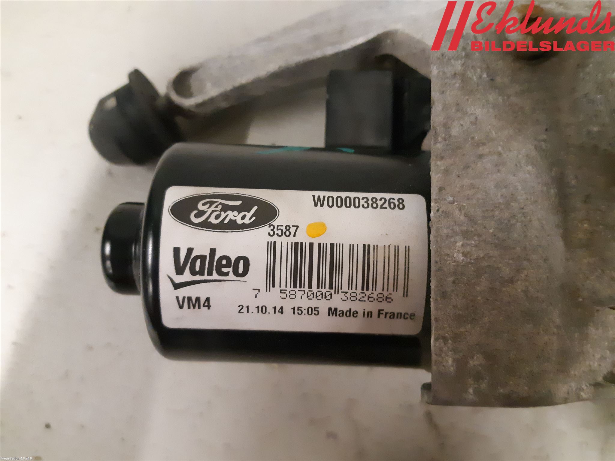Ford TRANSIT/TOURNEO CONNECT 13-22 Torkarmotor Vindruta