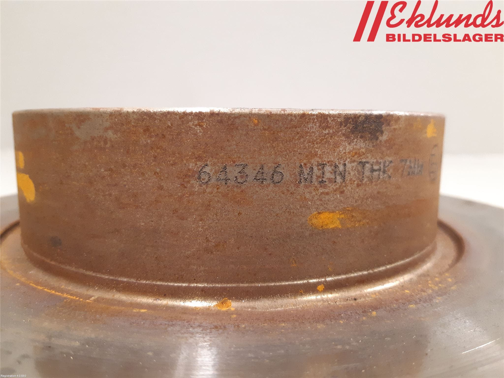 Volkswagen VW GOLF V 04-09 Bromsskiva Bak