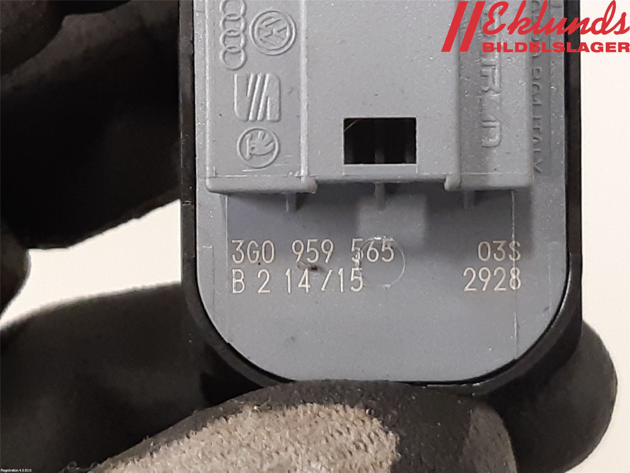 Volkswagen VW PASSAT 15-19 Strömställare Spegel