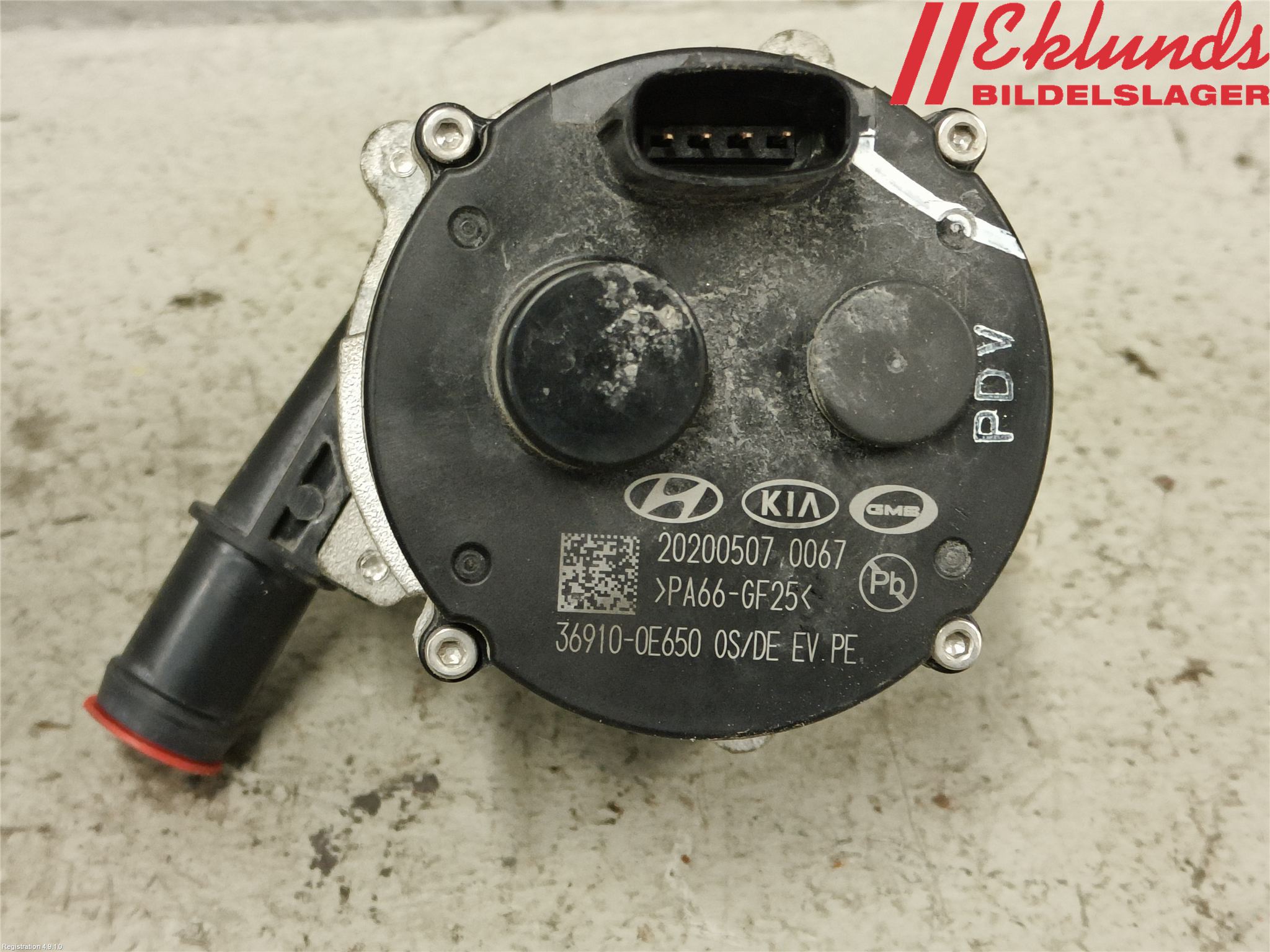 Kia NIRO (DE) 17-22 Vattenpump