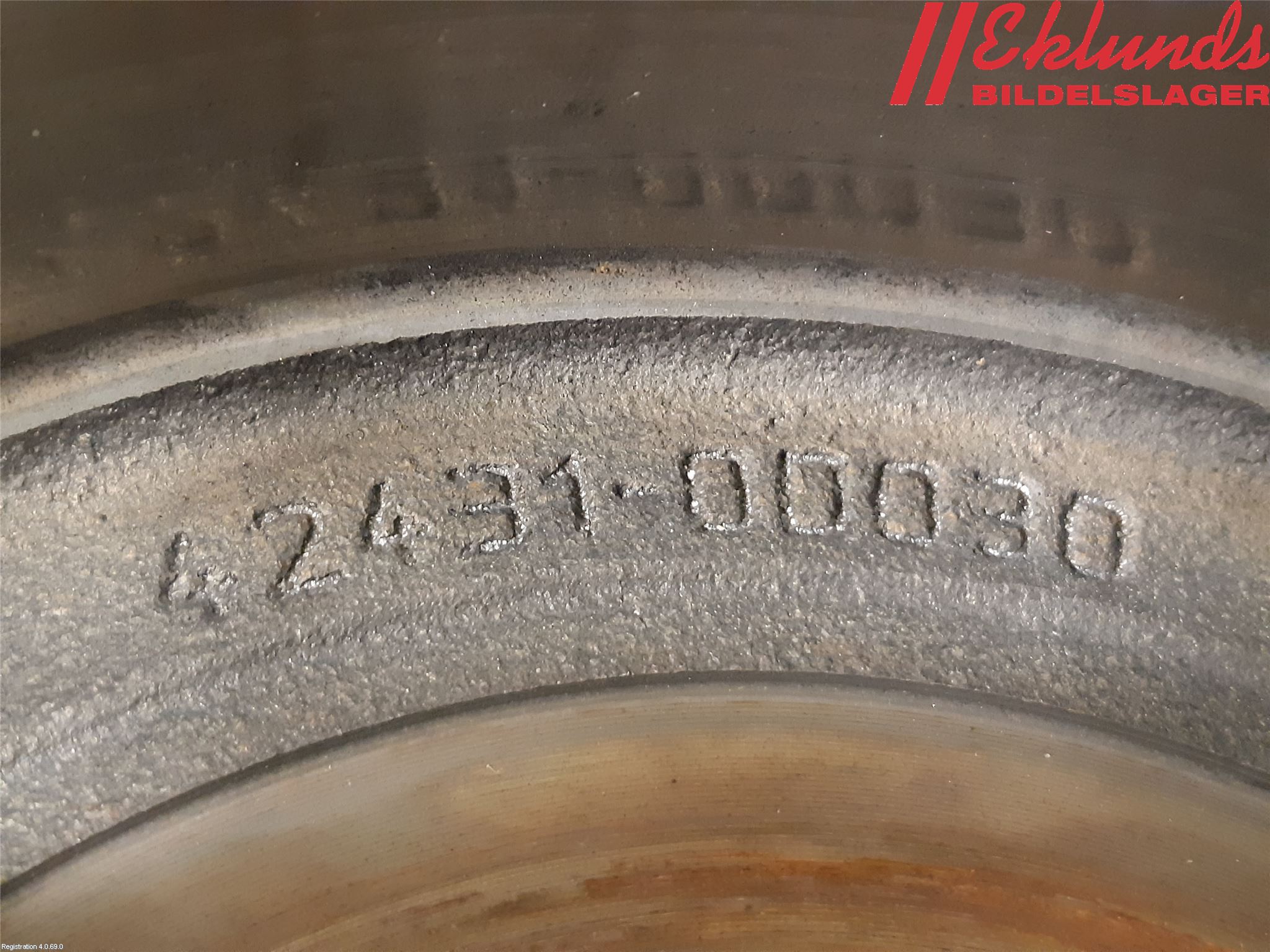 Toyota YARIS XP130 15-20 Bromstrumma Bak