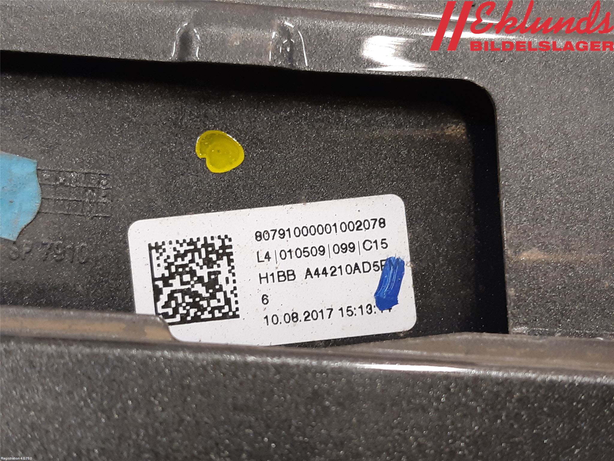 Ford FIESTA (VII) 18-23 Spoiler Baklucka