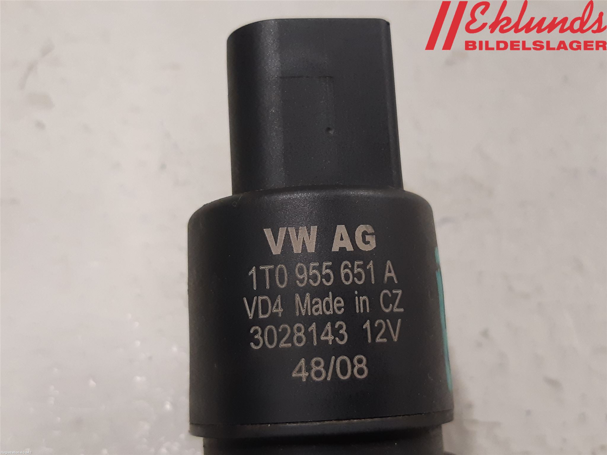 Skoda FABIA 07-14 Spolarpump Vindruta