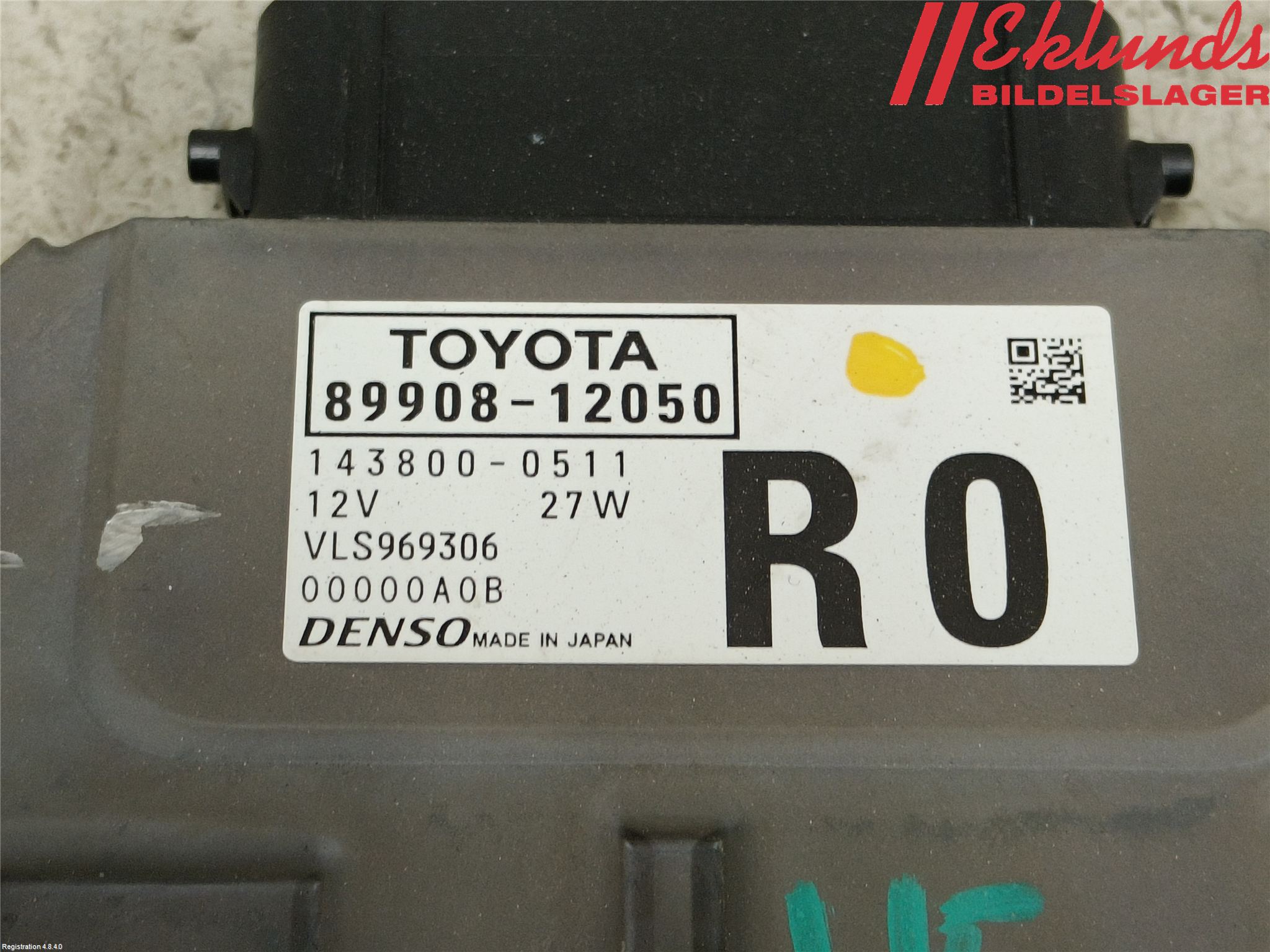 Toyota COROLLA 19- Styrenhet Strålkastare