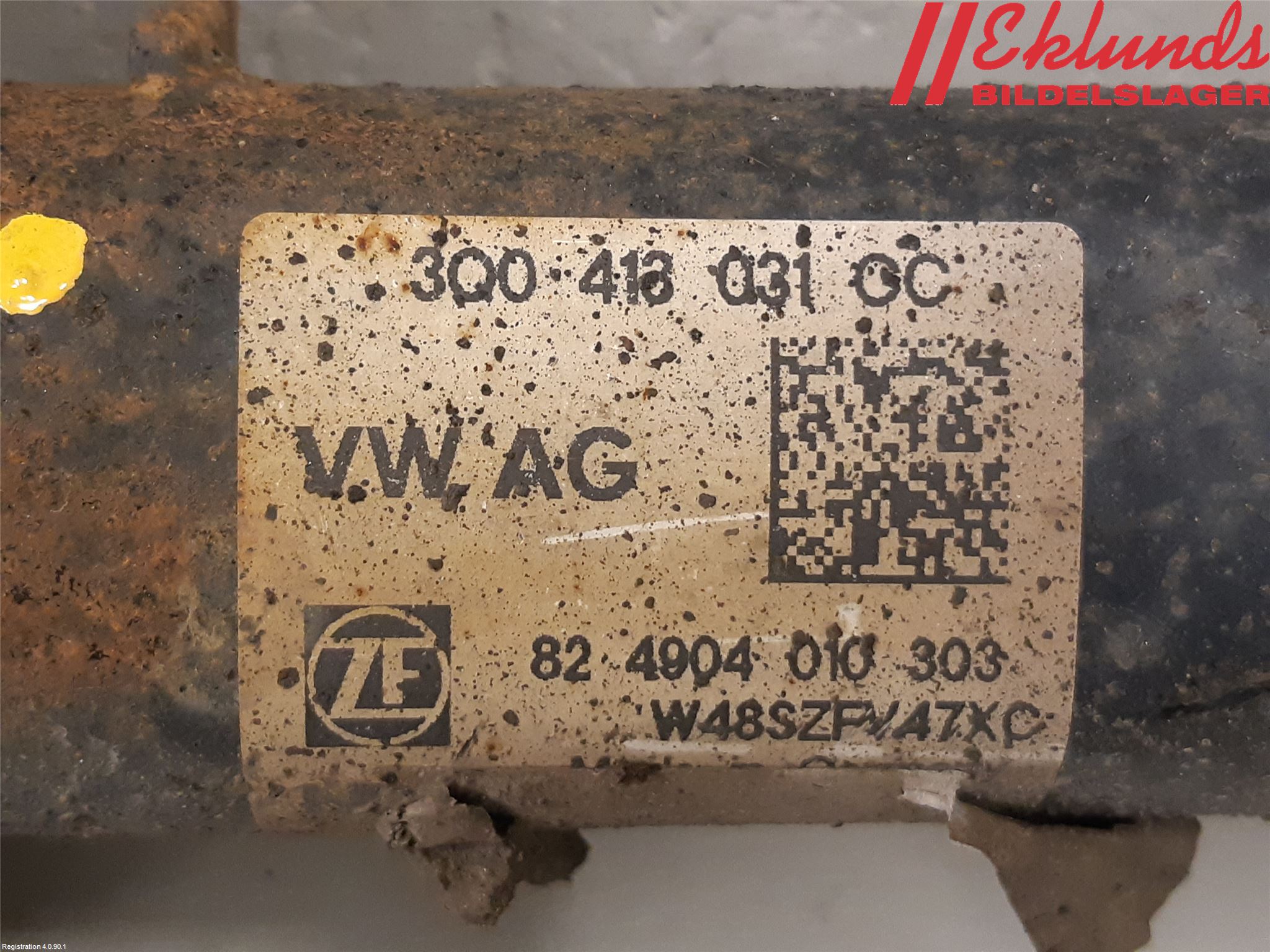 Volkswagen VW PASSAT 15-19 Fjäderben Fram Vänster