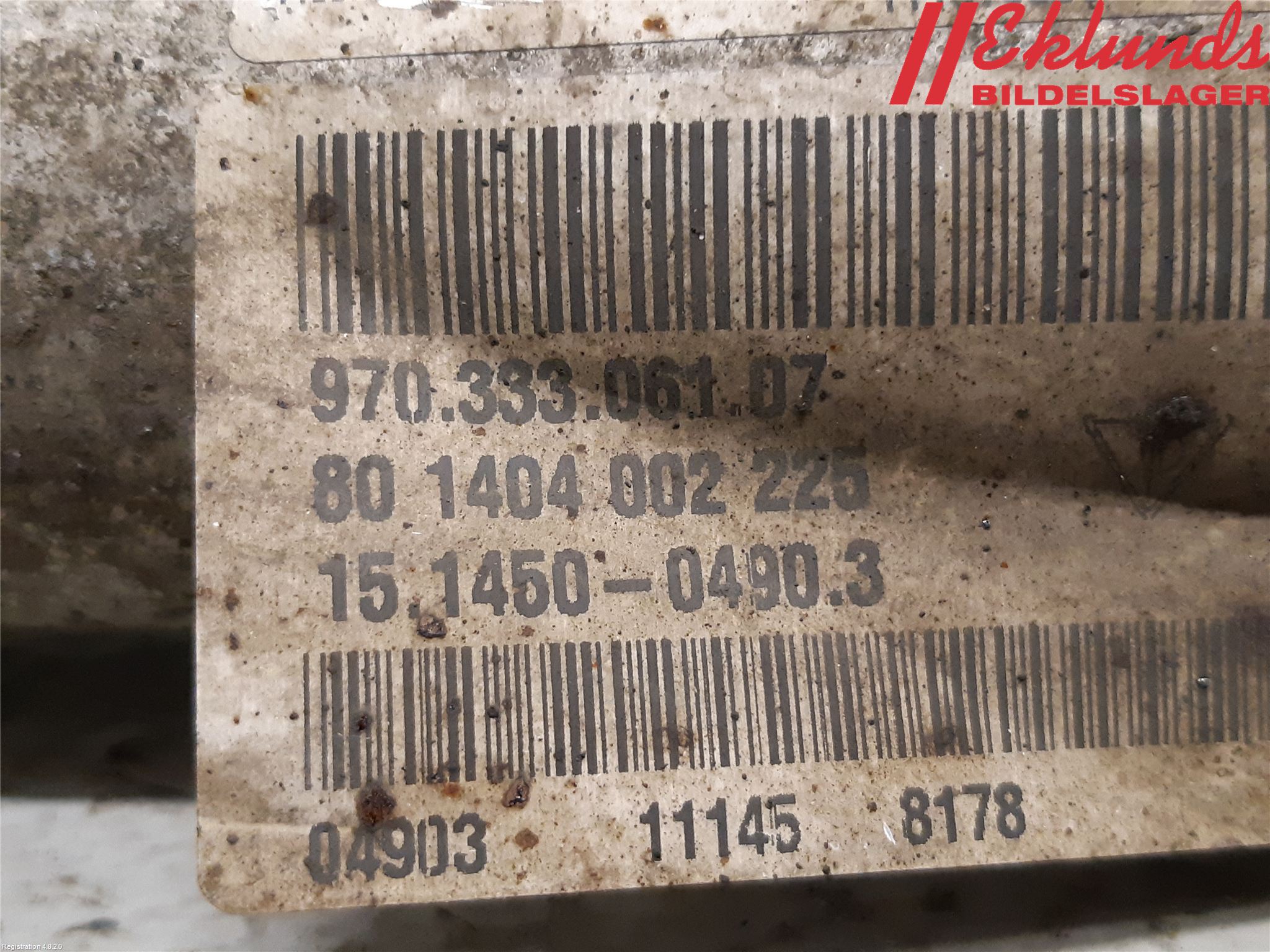 Porsche PANAMERA 09- Stötdämpare Bak