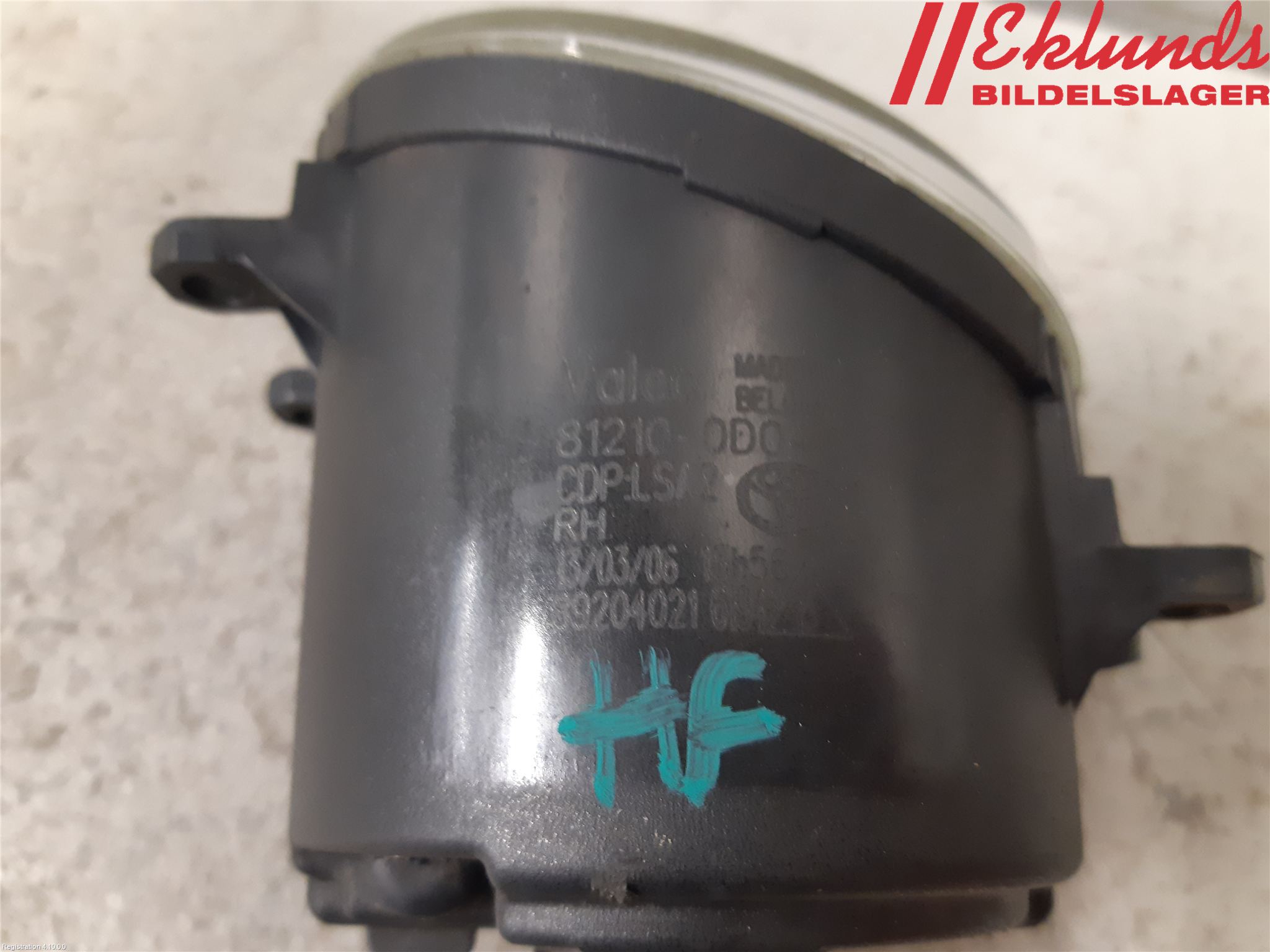 Toyota AVENSIS 03-06 Dimljus-Varselljus Fram