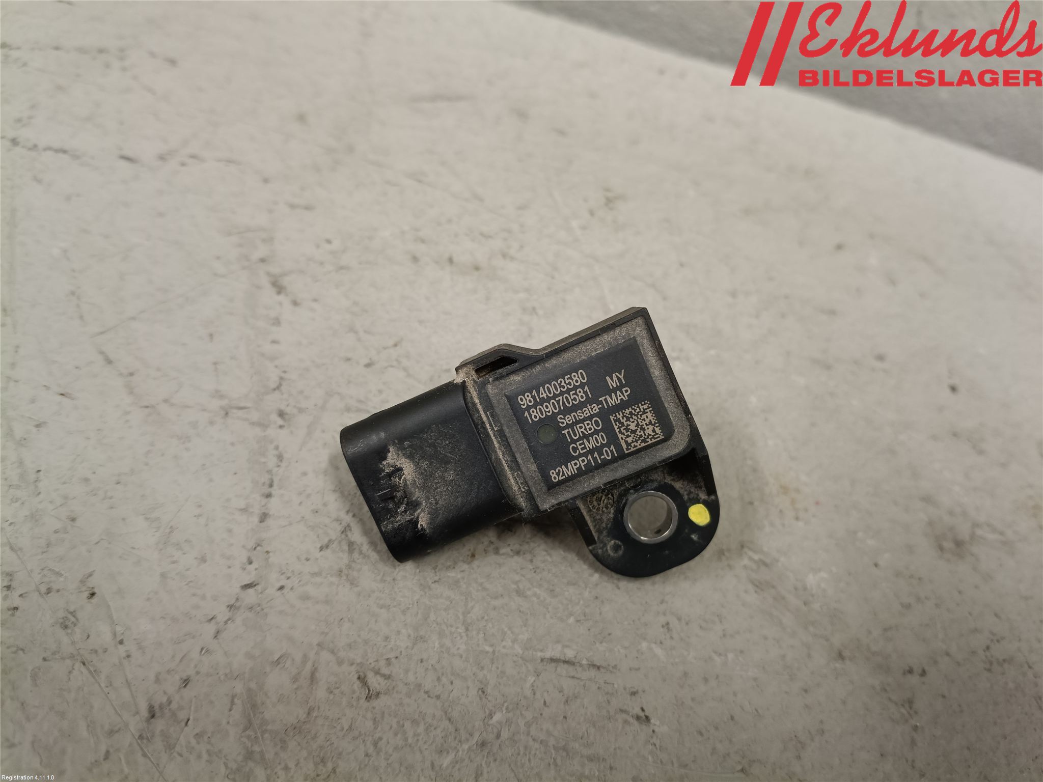 Peugeot PARTNER/E-PARTNER 19- Givare Laddluftstryck