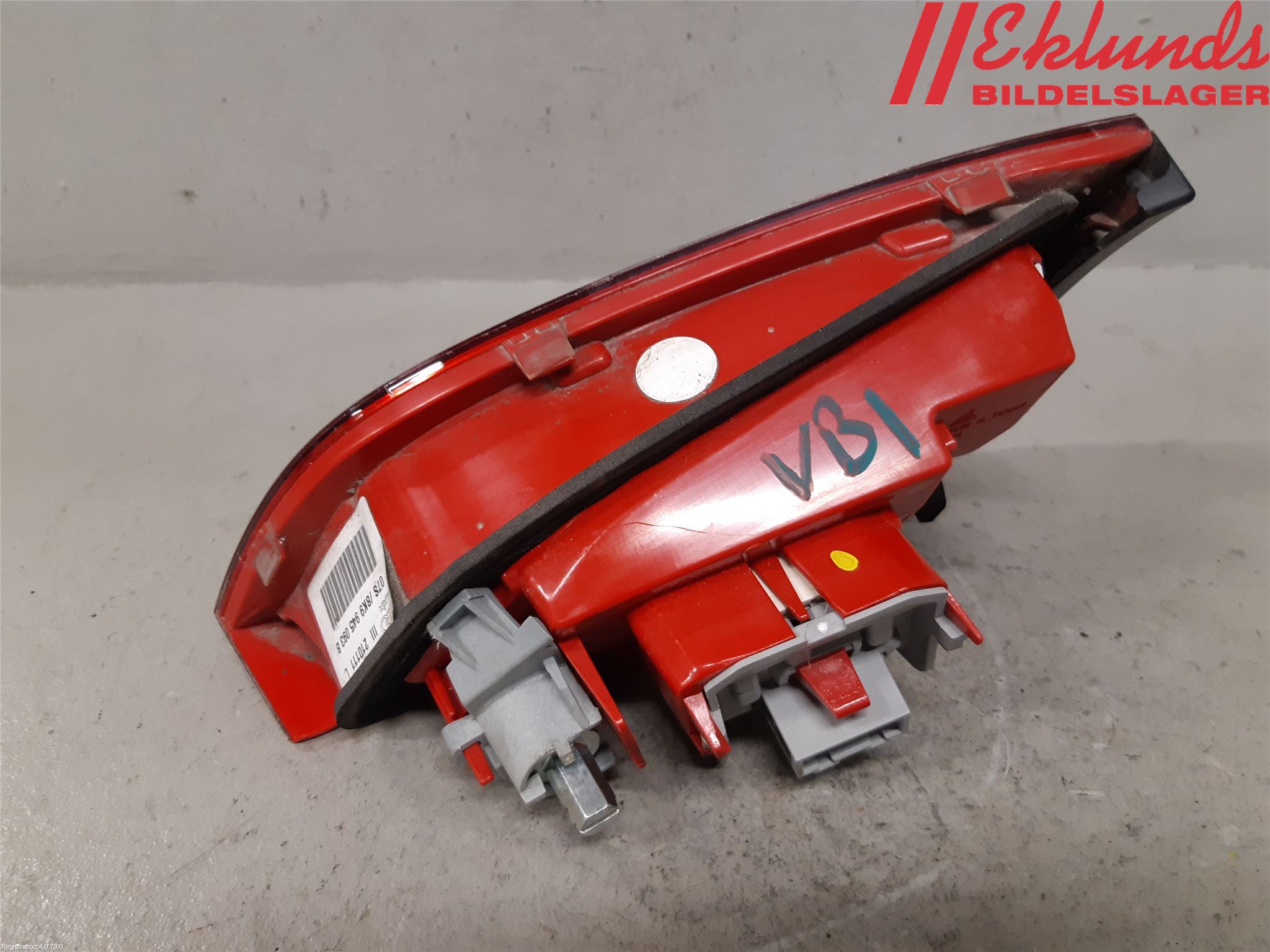 Audi A4/S4 08-11 Bakljus Lucka Vä