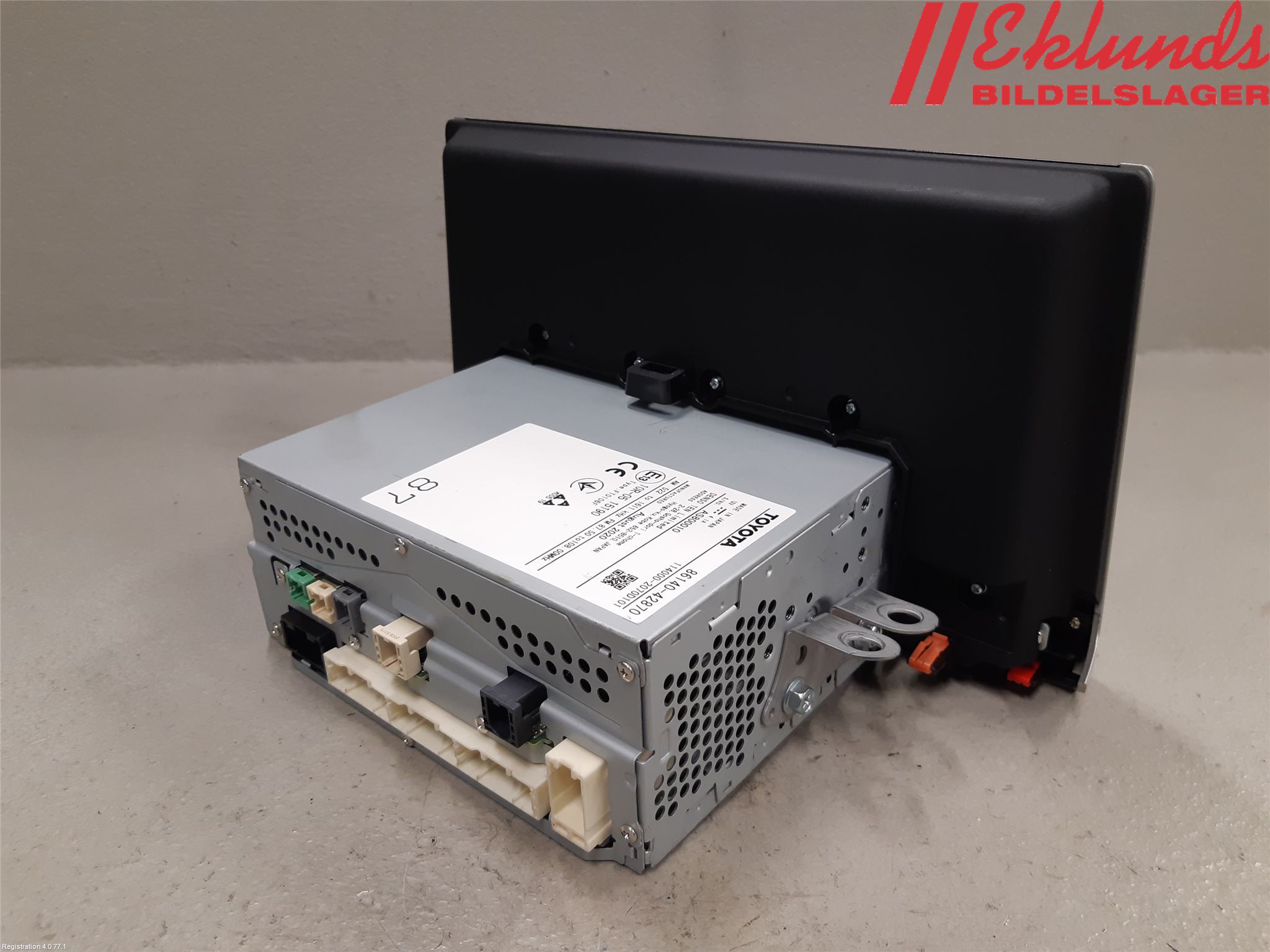 Toyota RAV4 19- Cd Radio - Multimediapanel