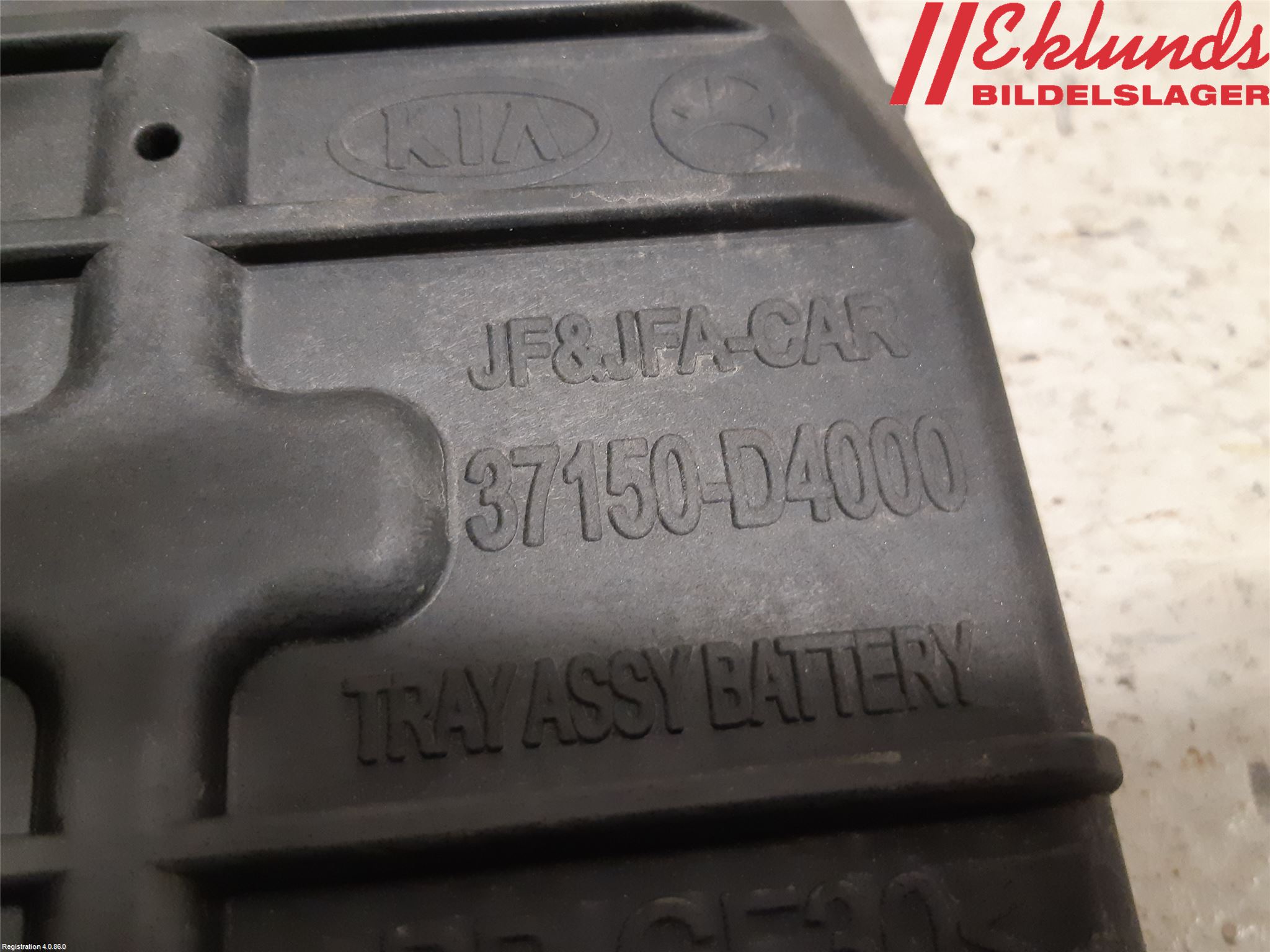 Kia OPTIMA 16-20 Batterilåda-Fäste-Hållare
