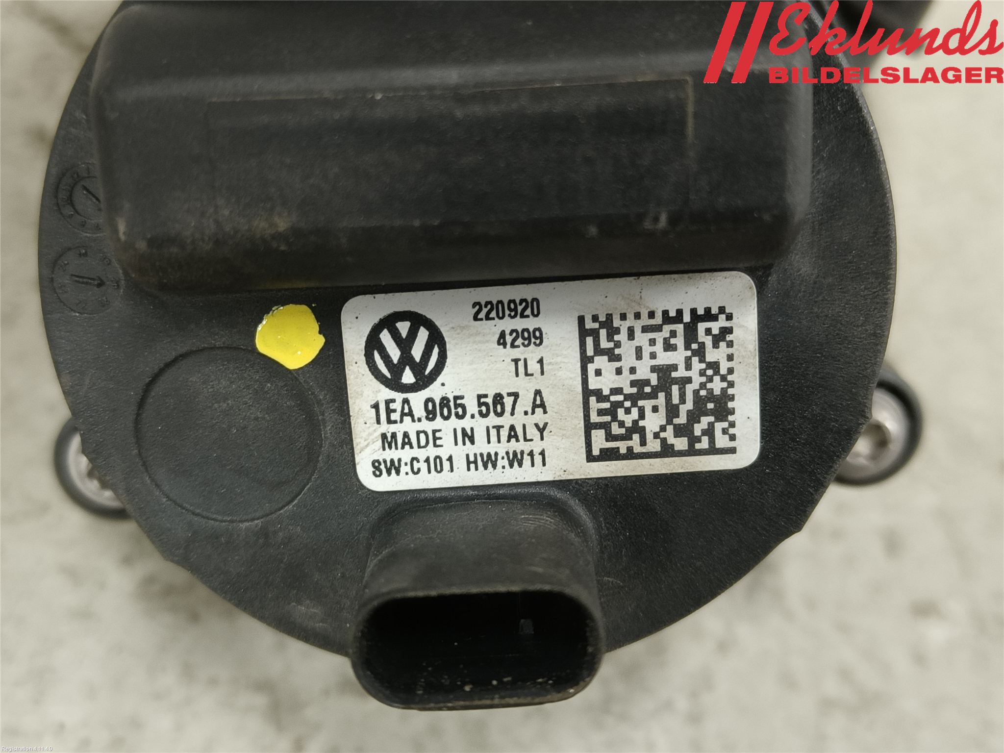 Volkswagen VW ID.3 21- Vattenpump