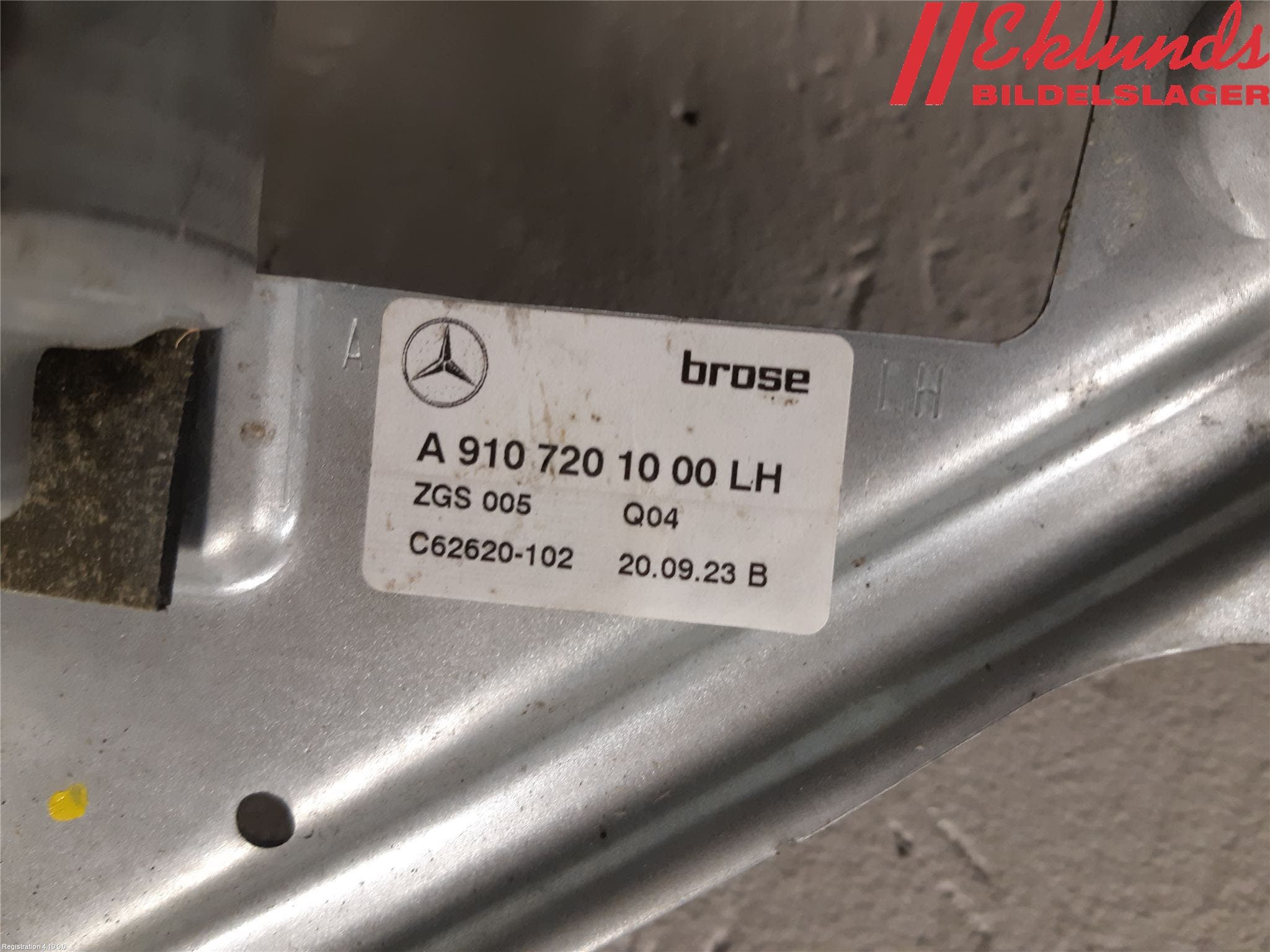 Mercedes-Benz MB SPRINTER (W907/W910) 19- Fönsterhiss El Kompl