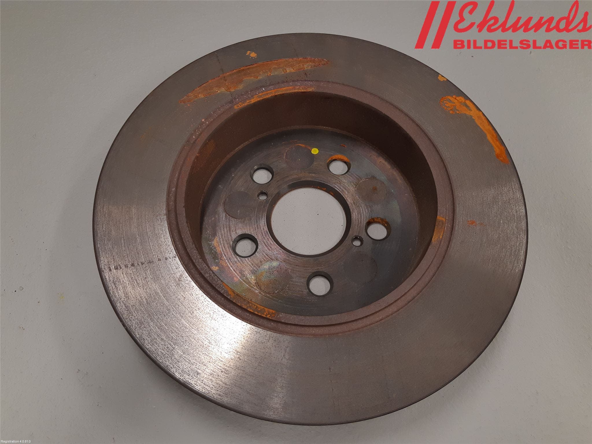 Toyota YARIS XP21 20- Bromsskiva Bak