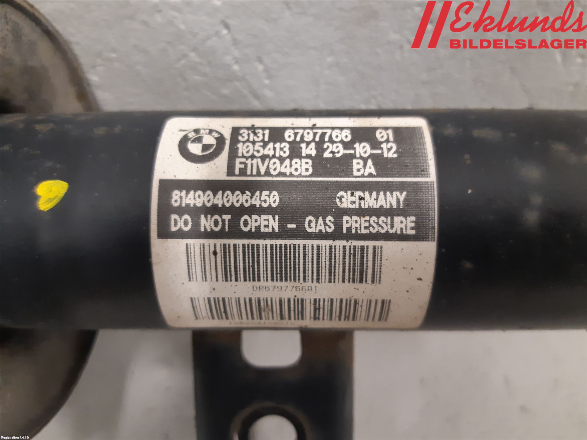 BMW 5 F10/F11/F18 09-17 Fjäderben Fram Höger
