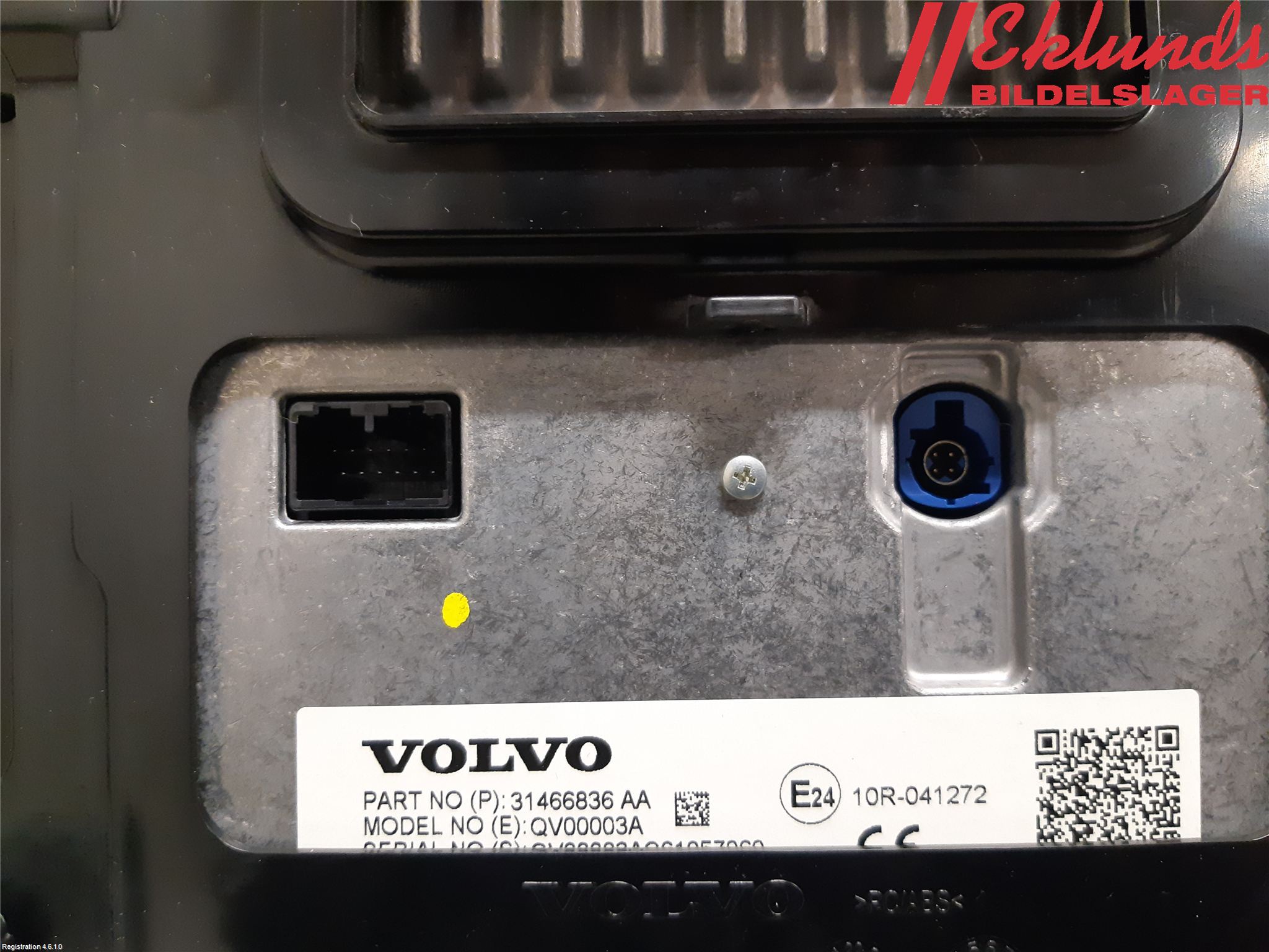 Volvo XC90/RECHARGE 16- Multifunktionsdisplay