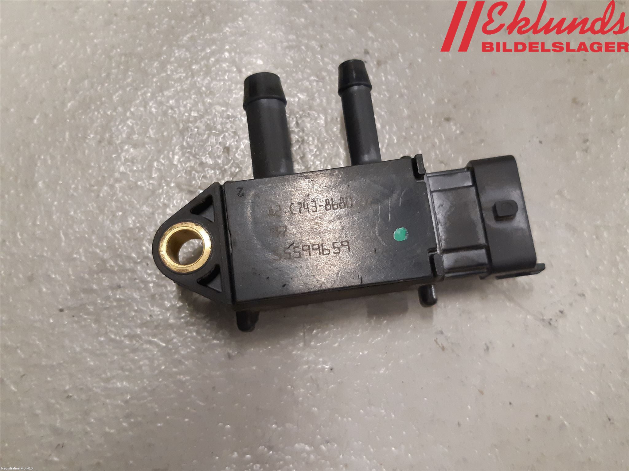 Opel ASTRA K 16-22 Sensor Avgas
