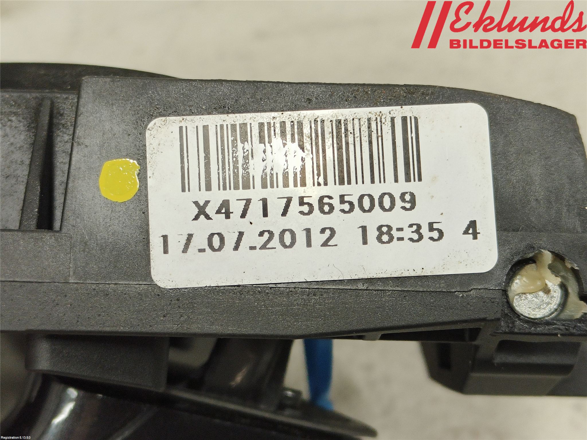 BMW 5 F10/F11/F18 09-17 Dörrhandtag Yttre Hö
