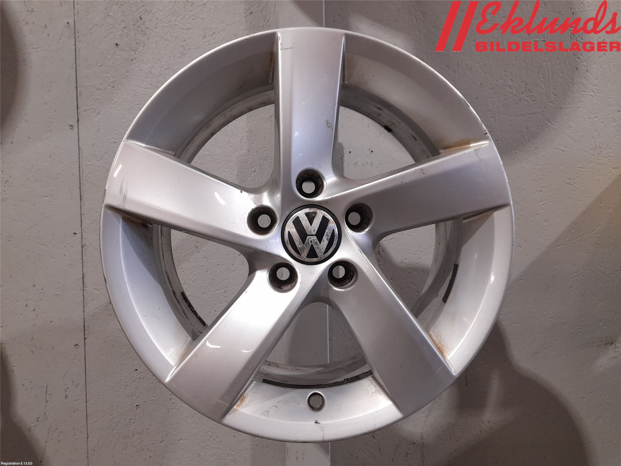Volkswagen VW PASSAT 11-14 Fälgsats Aluminium