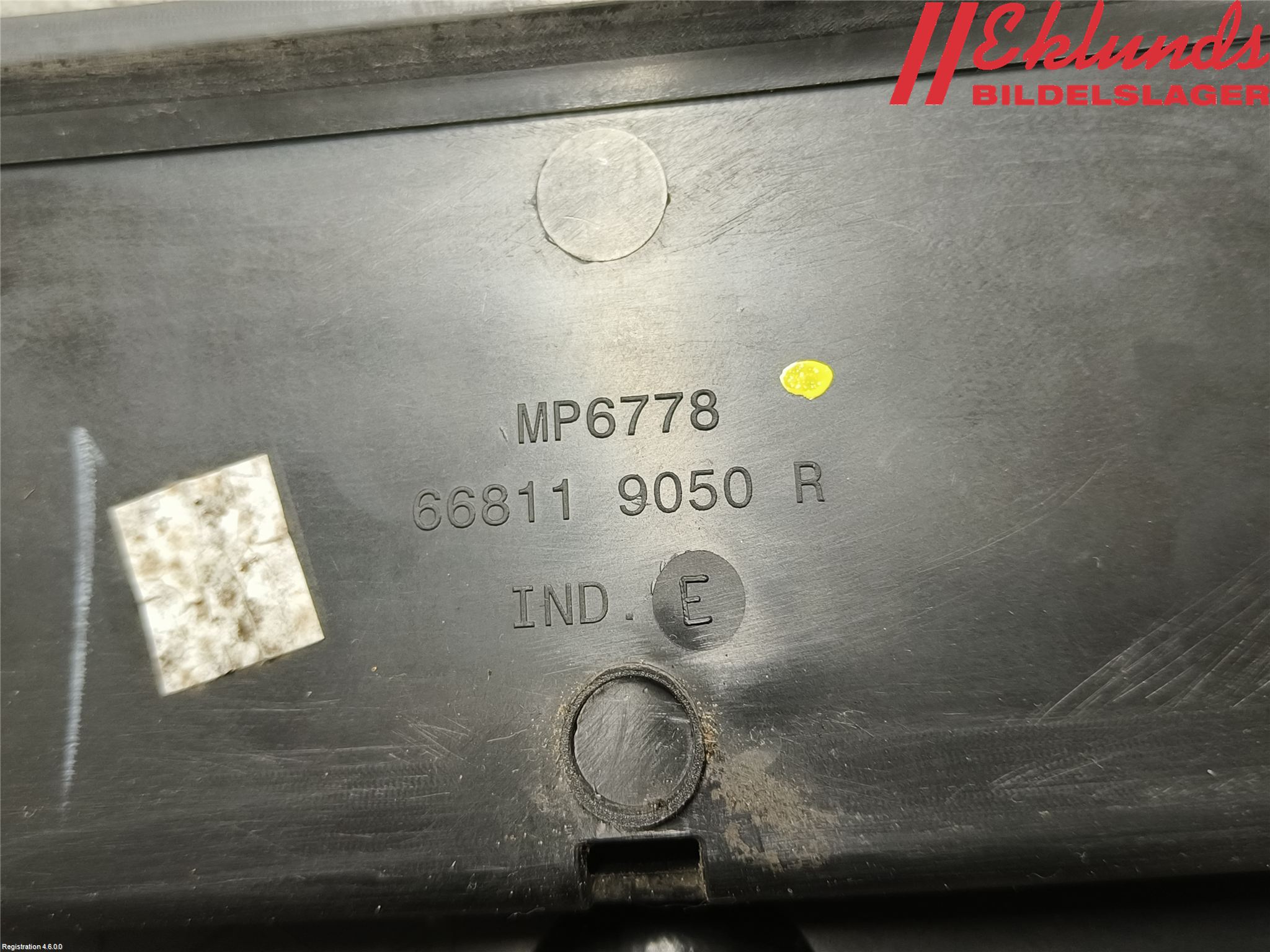 Renault EXPRESS 21- Torpedplåt-Torpedplast