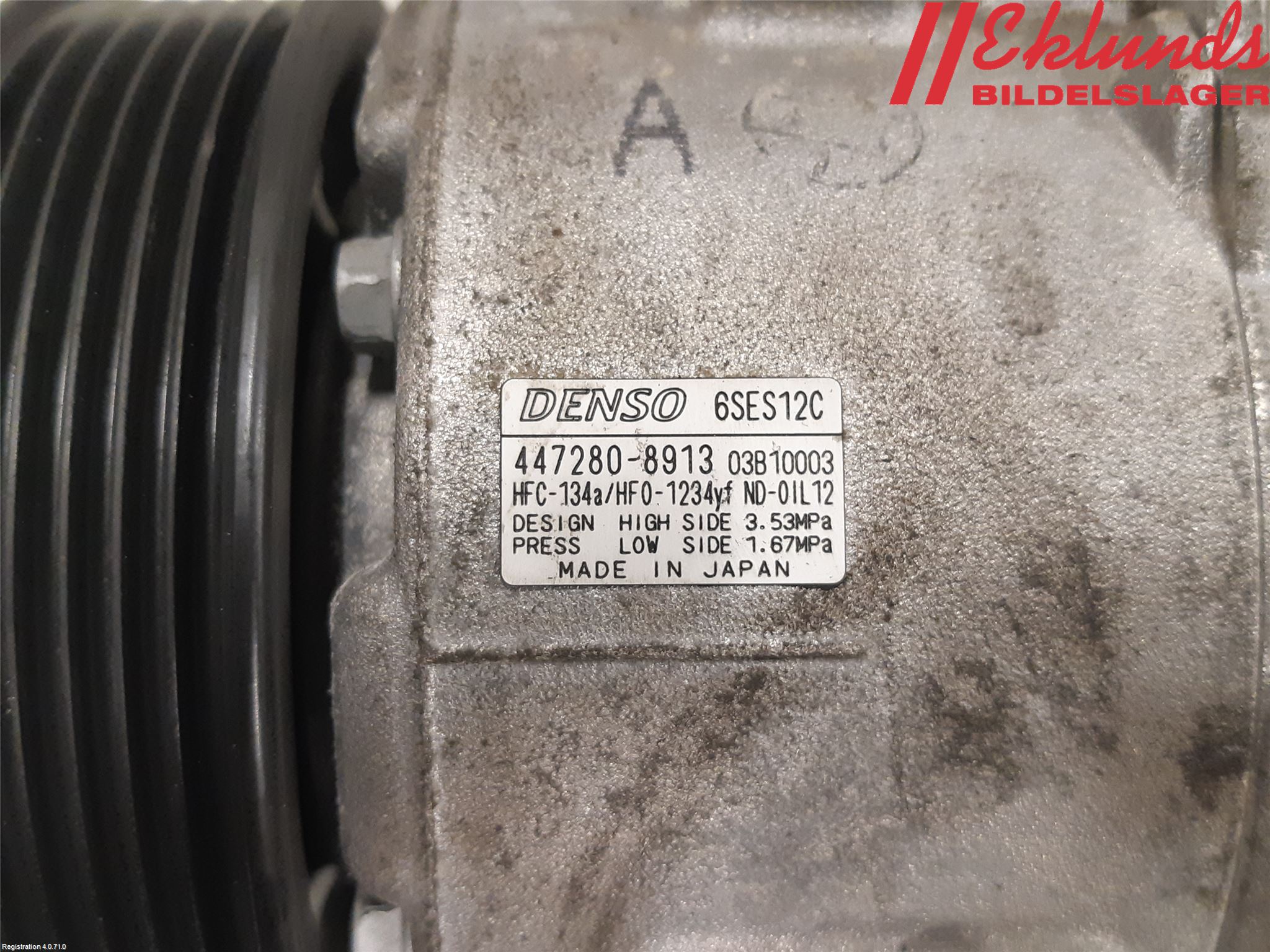 Toyota AURIS 13-19 Ac Kompressor