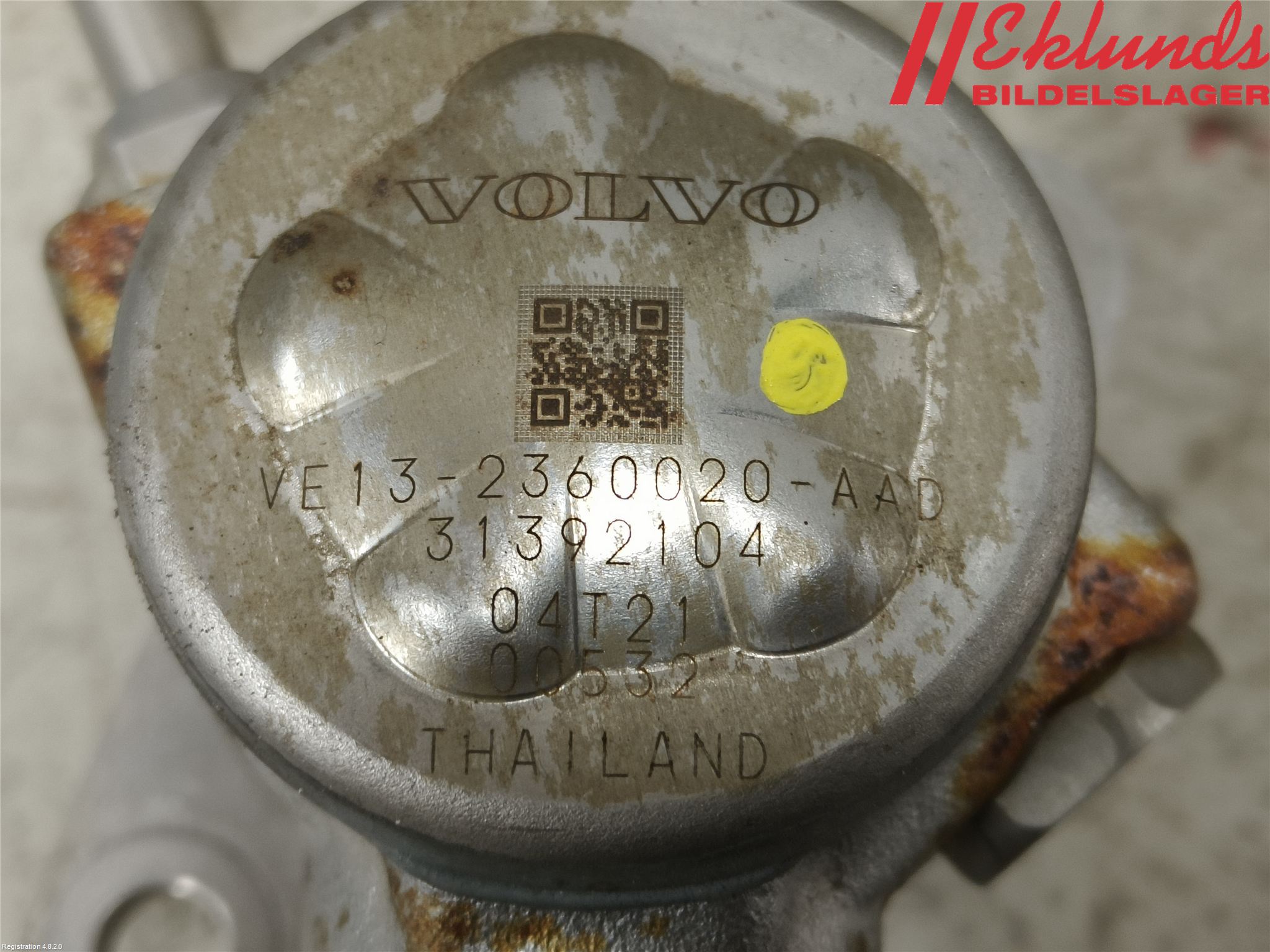 Volvo XC90/RECHARGE 16- Bränslepump Mek