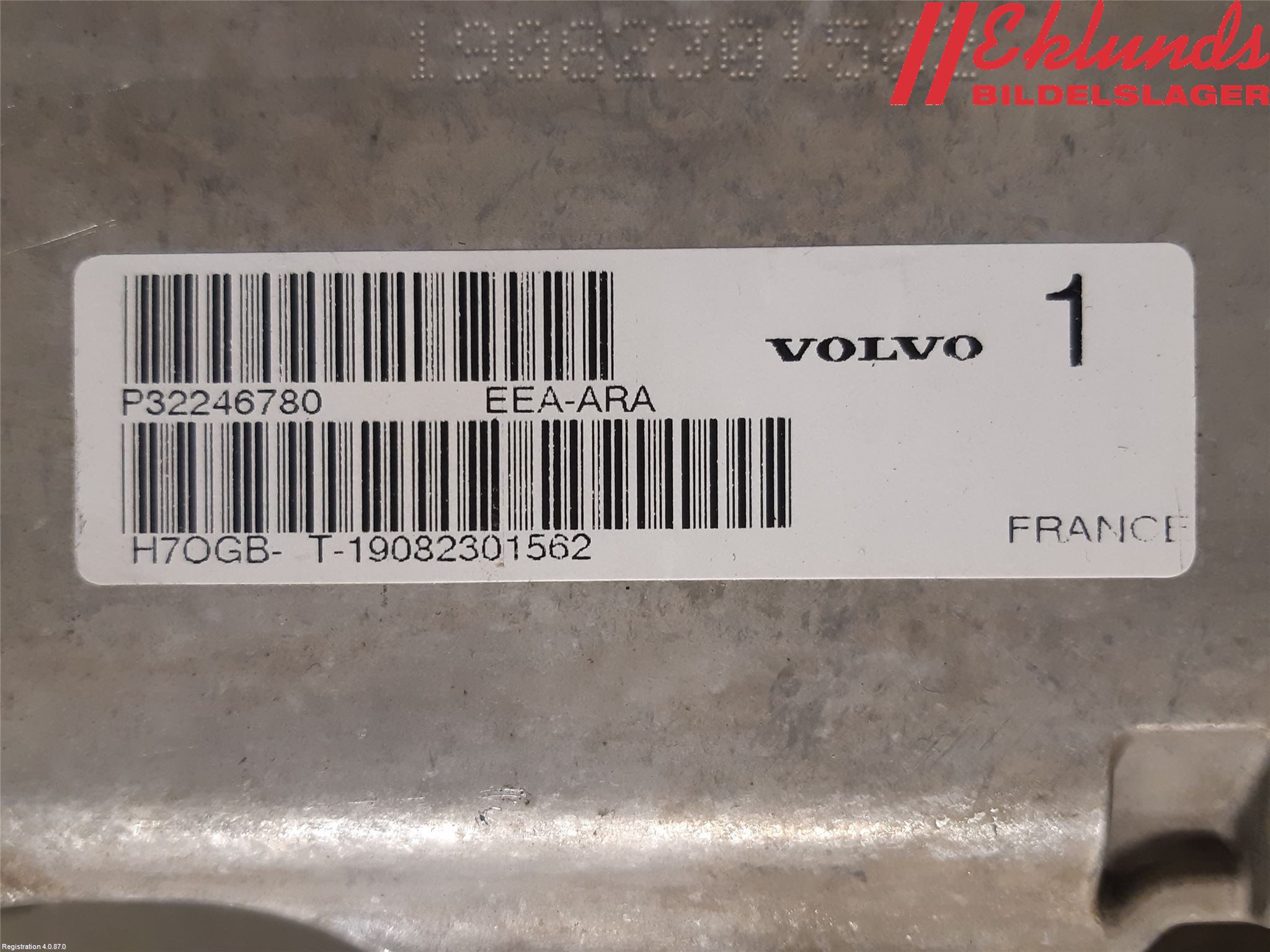 Volvo V60 19- Rattaxelagg Justerbart