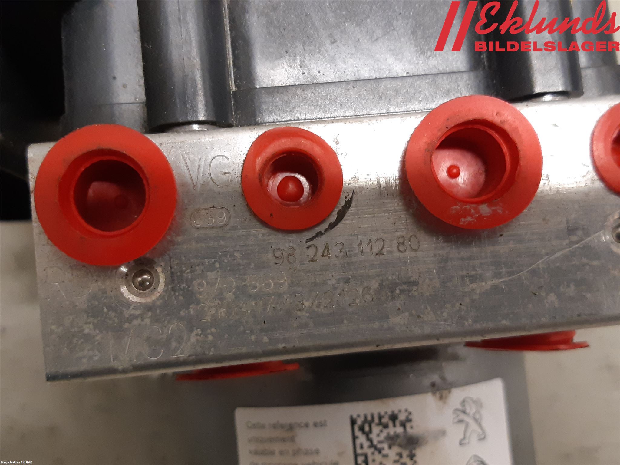Peugeot EXPERT/E-EXPERT 17- Abs Hydraulaggregat