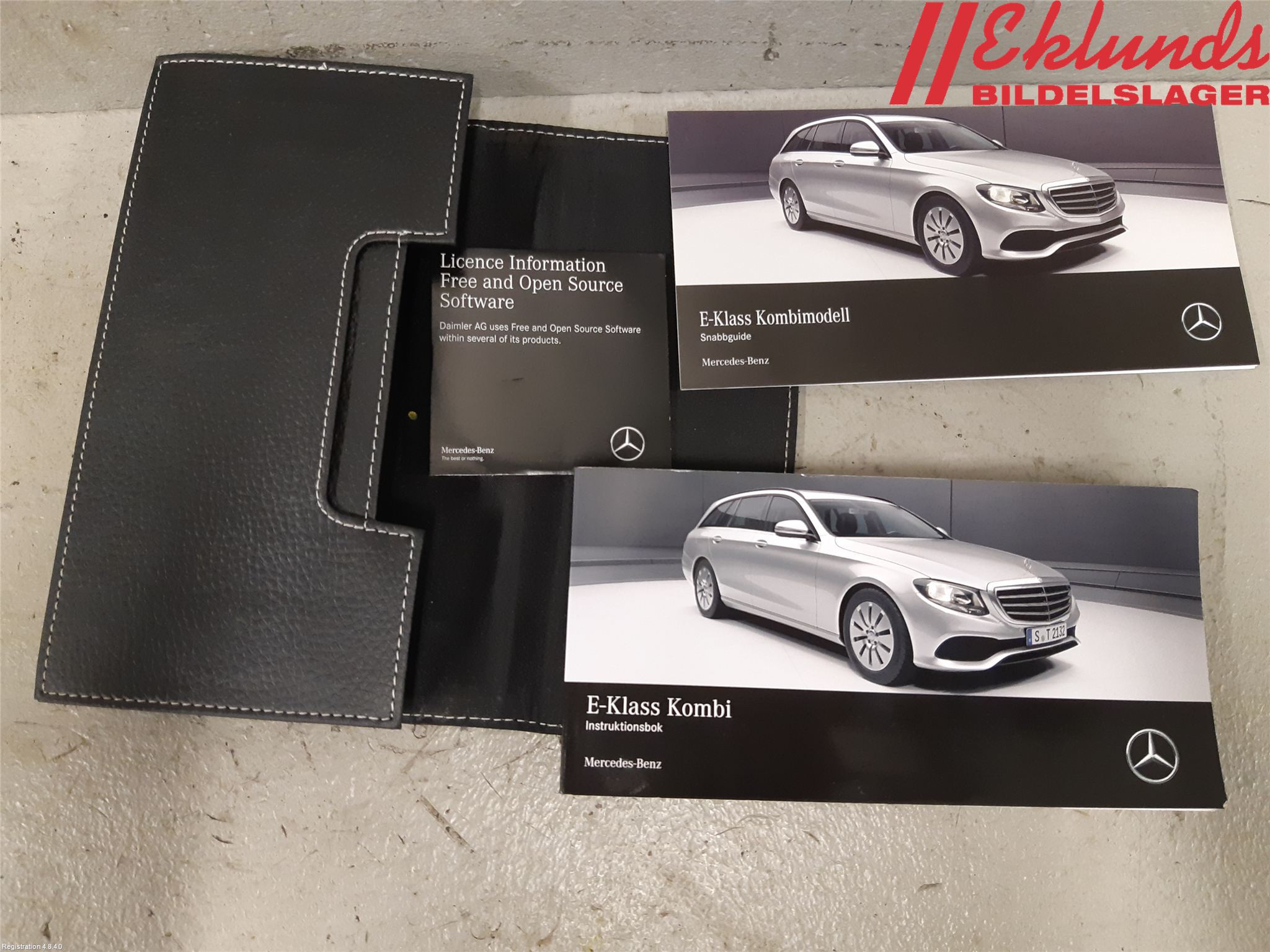 Mercedes-Benz MB E-KLASS (W213) 16-23 Instruktionsbok