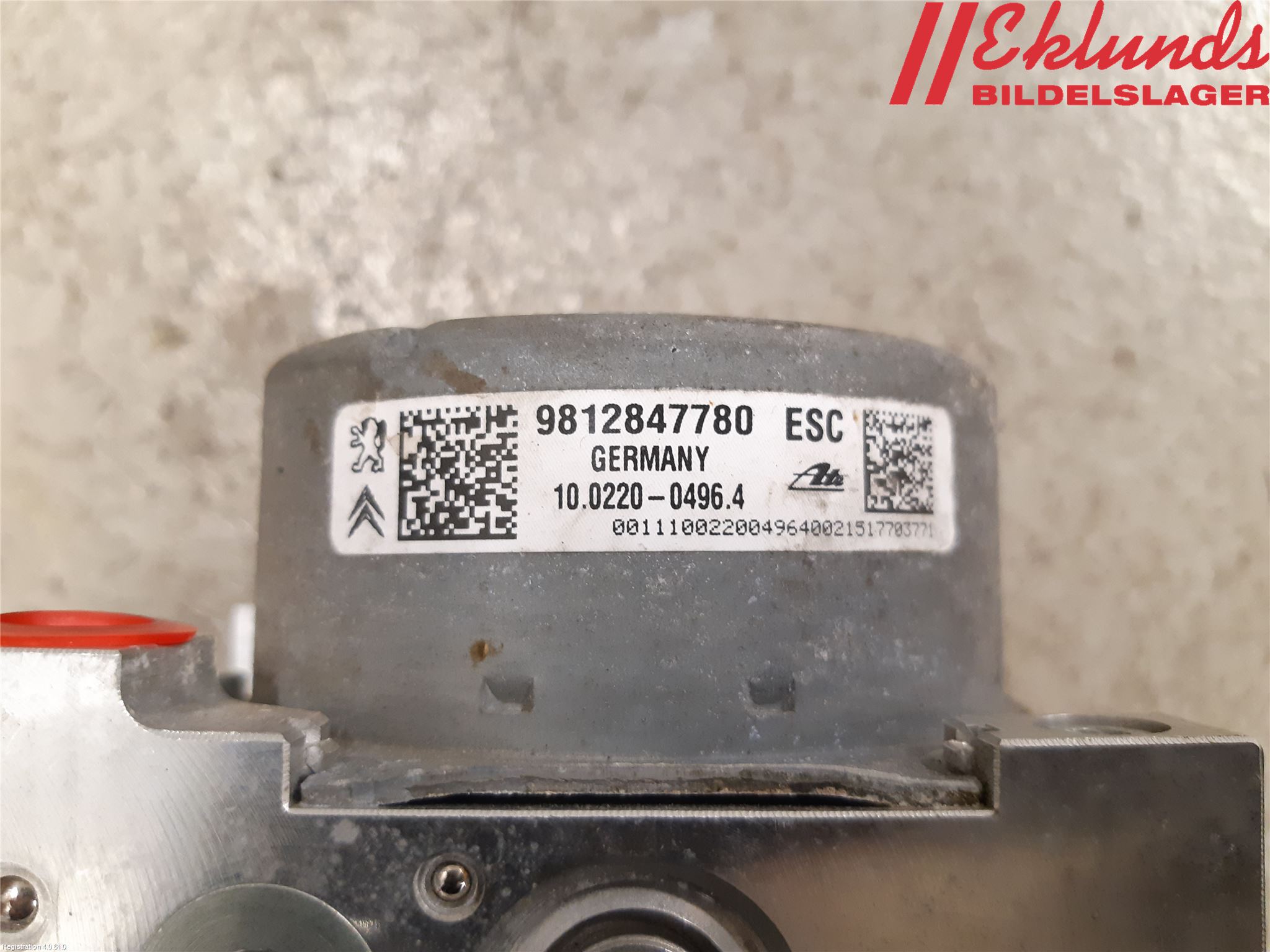 Peugeot PEUGOT 208 16-19 Abs Hydraulaggregat