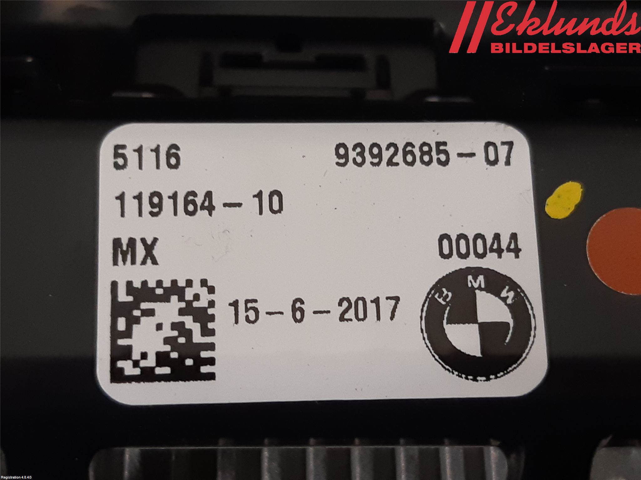 BMW X3 G01 18- Mugghållare