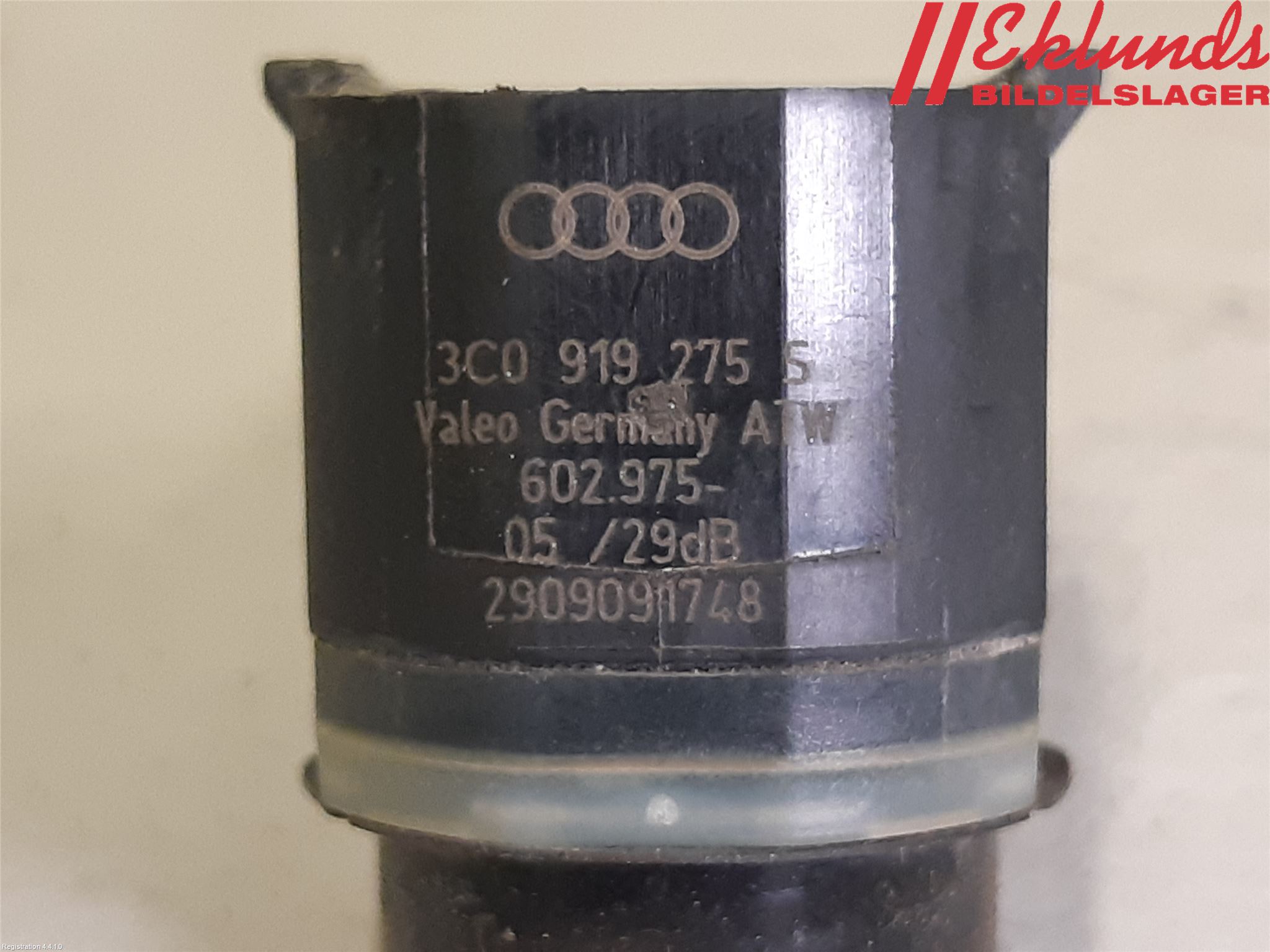 Volkswagen VW GOLF VI 09-13 Parkeringshjälp Backsensor