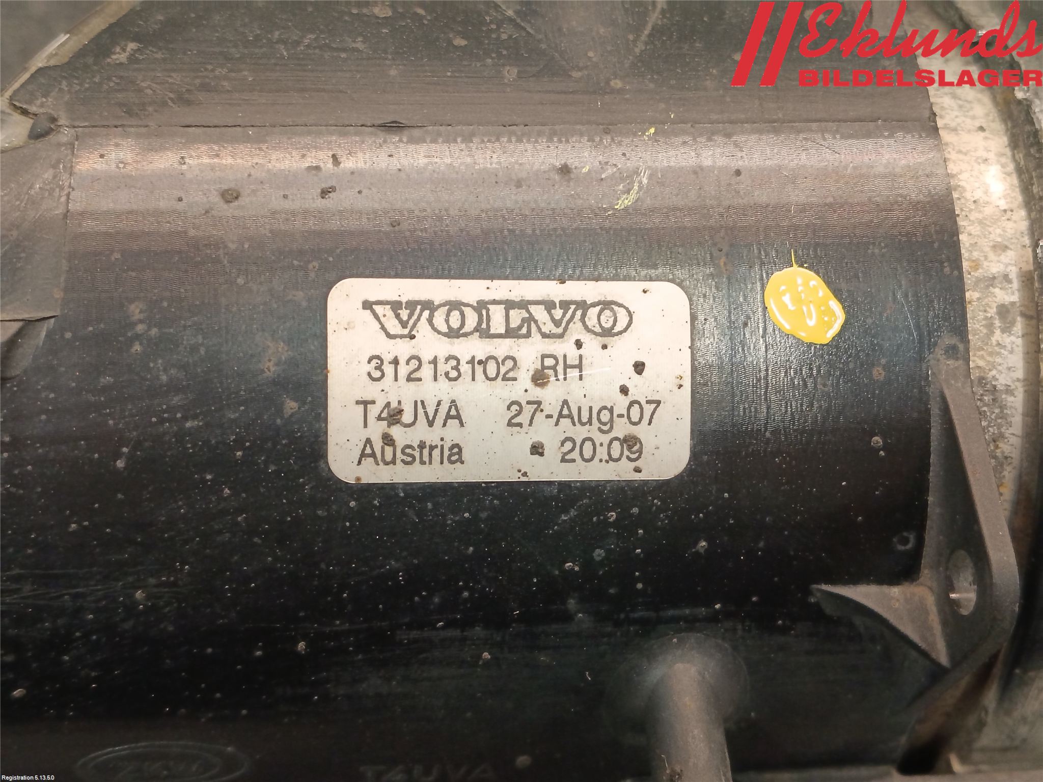 Volvo V70 08-13 Dimljus-Varselljus Fram