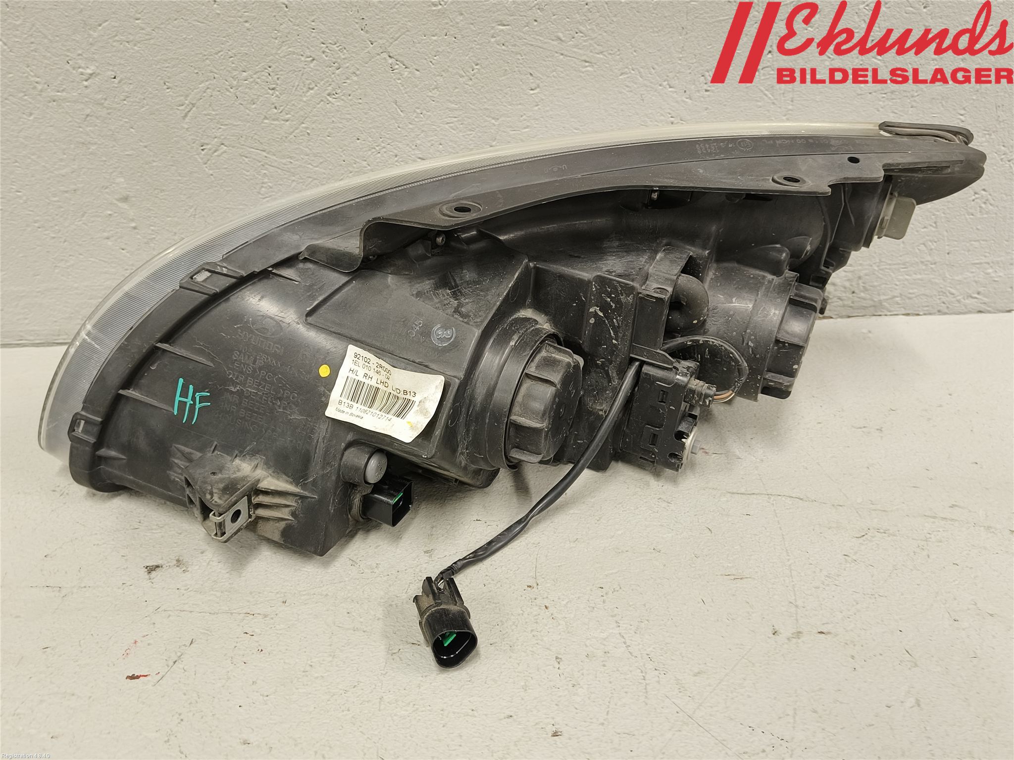 Hyundai i30 FD 07-12 Strålkastare Höger