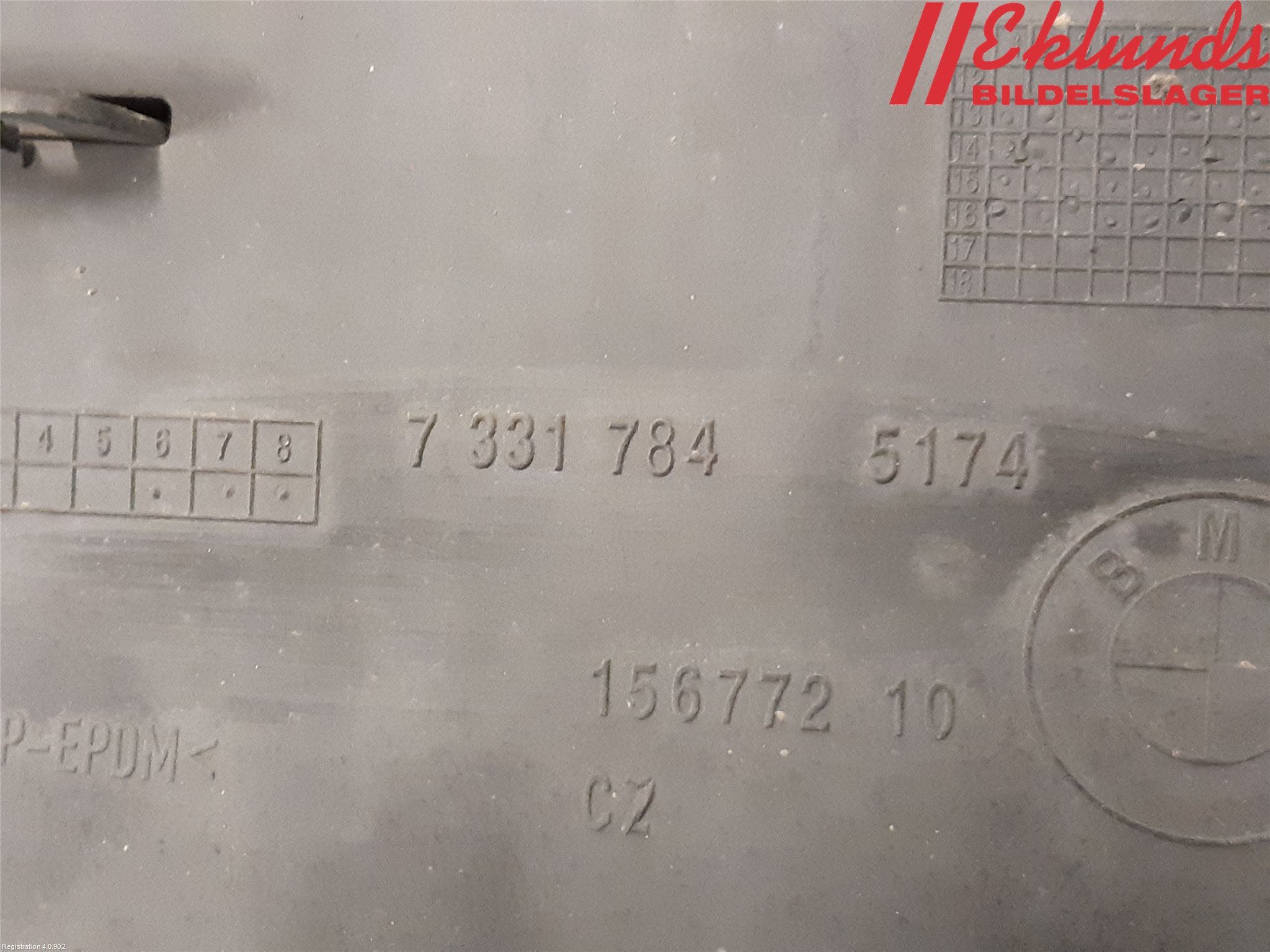 BMW 5 F10/F11/F18 09-17 Förg-Bälg-Rör Mot Luftr