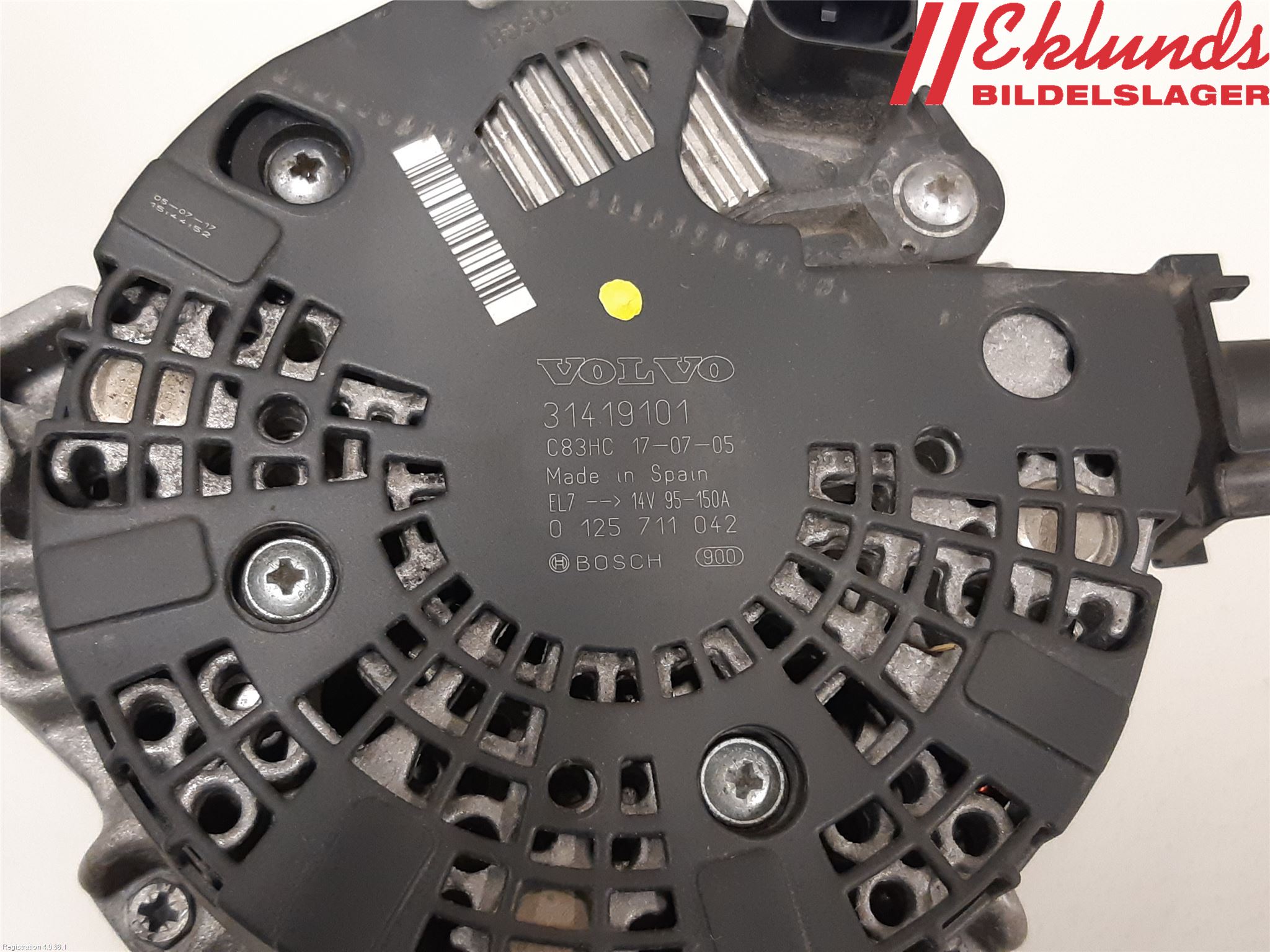 Volvo V40 CROSS COUNTRY 13-19 Generator