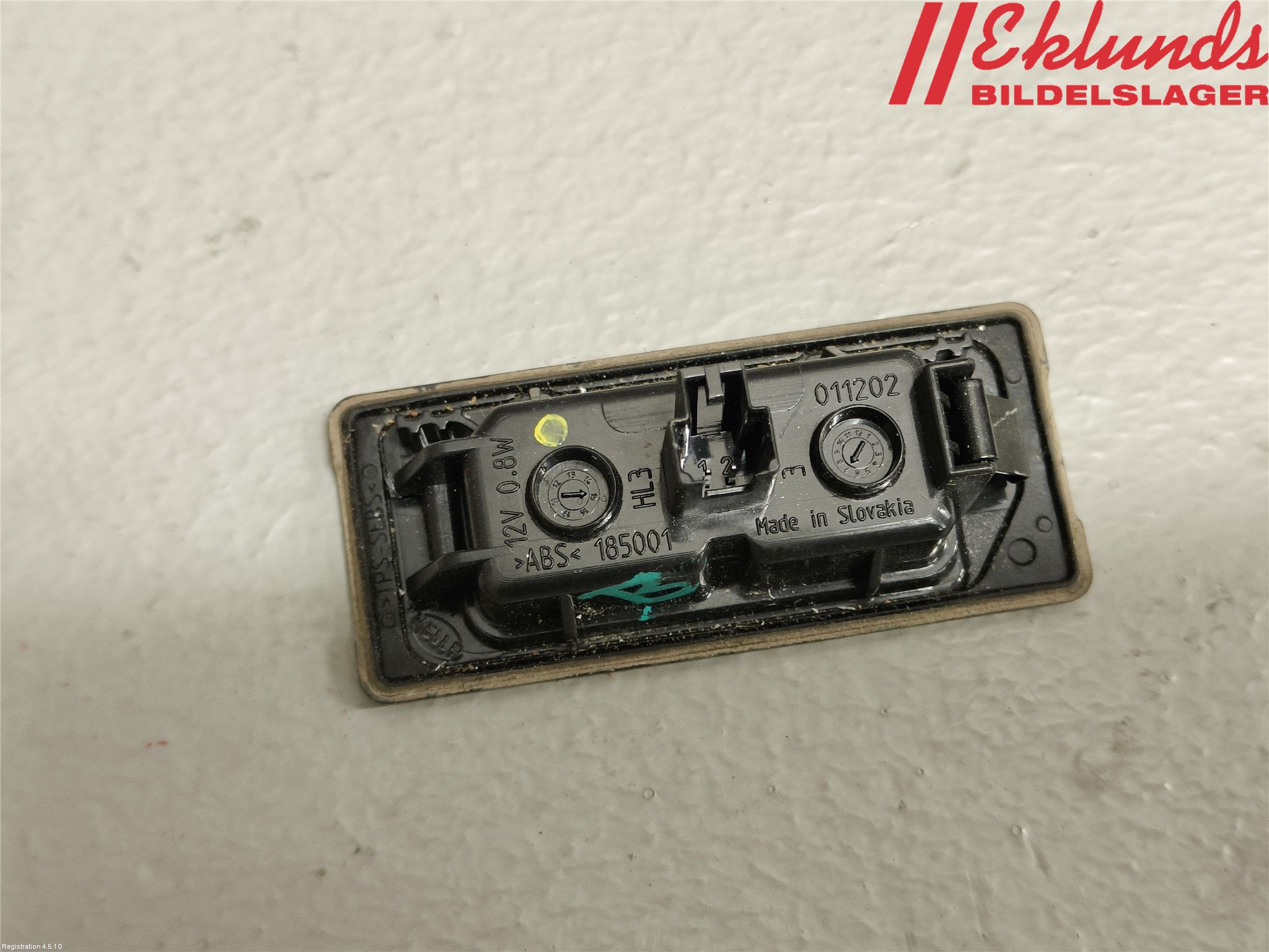 Volkswagen VW CADDY 16-20 Skylt Belysning