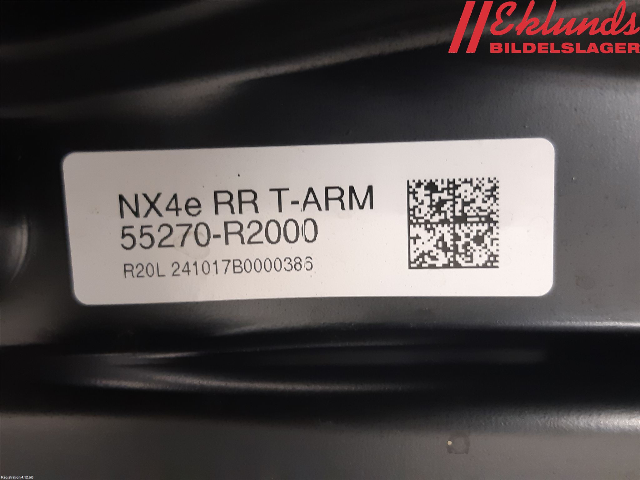 Hyundai TUCSON 05- Bärarm Bak Vänster