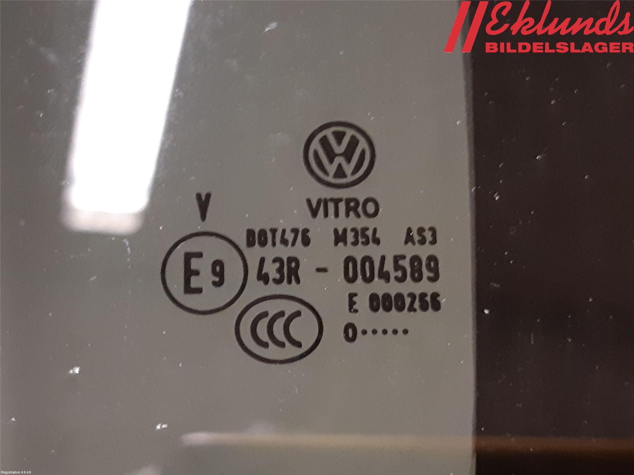 Volkswagen VW TIGUAN 16-24 Dörruta Bak Lilla Vä