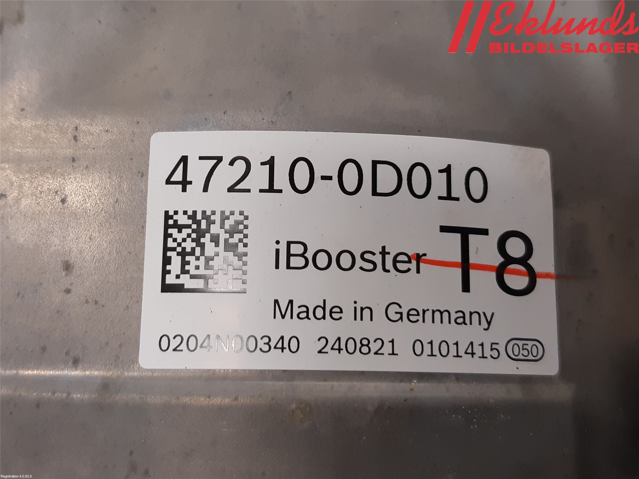 Toyota YARIS CROSS XP21 21- Bromsservo