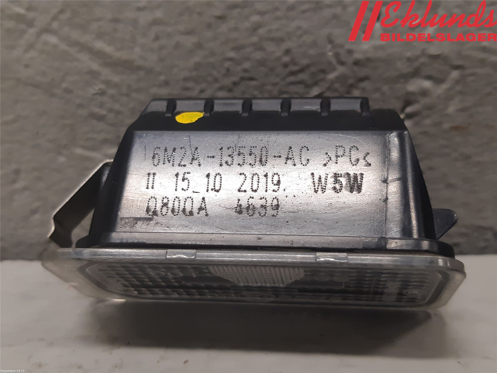 Ford TRANSIT/TOURNEO CUSTOM 13-24 Skylt Belysning