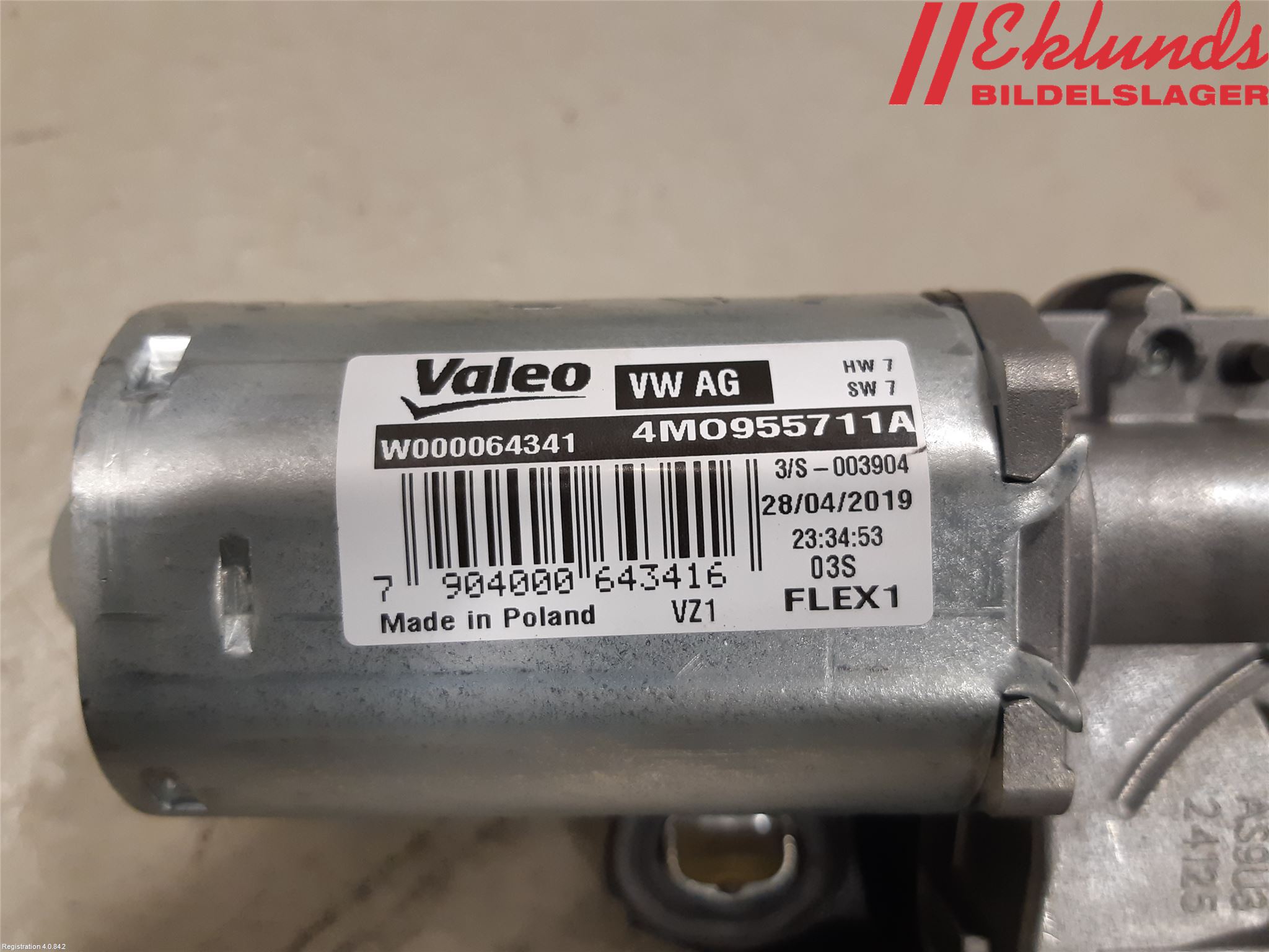 Audi Q7/SQ7 Torkarmotor Baklucka