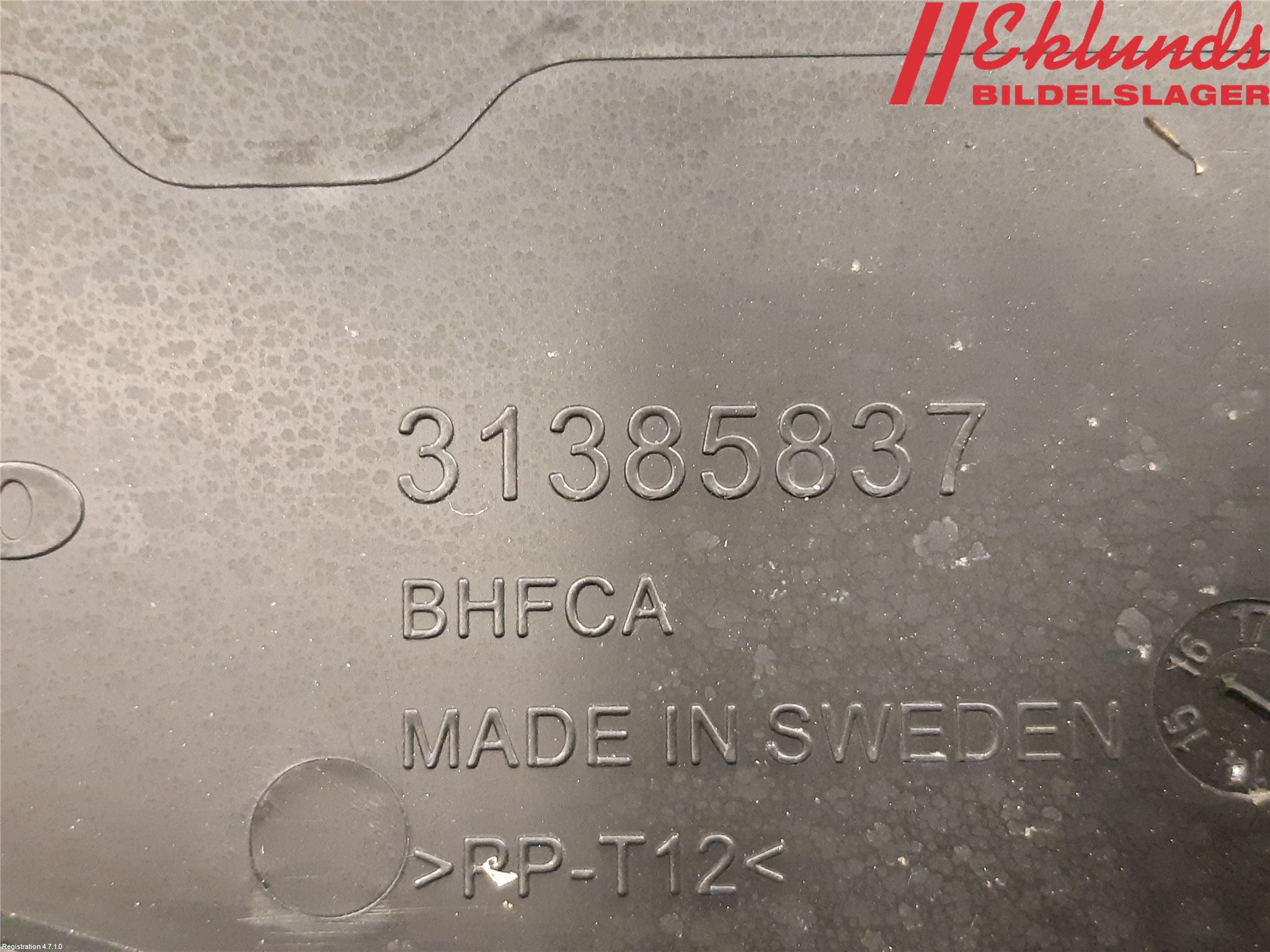 Volvo XC90/RECHARGE 16- Torpedplåt-Torpedplast