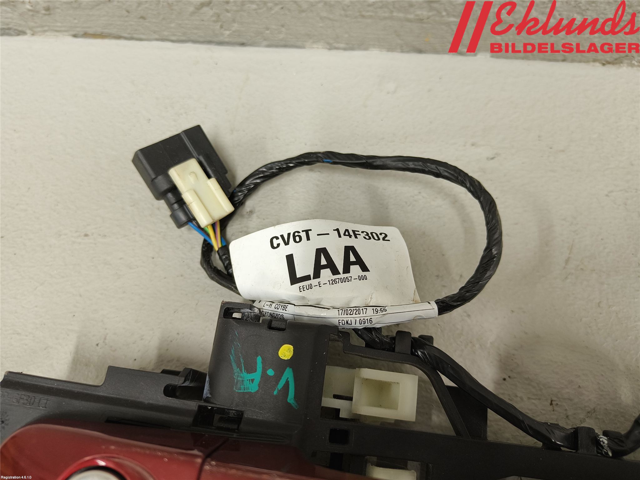 Ford KUGA 17-19 Dörrhandtag Yttre Vä