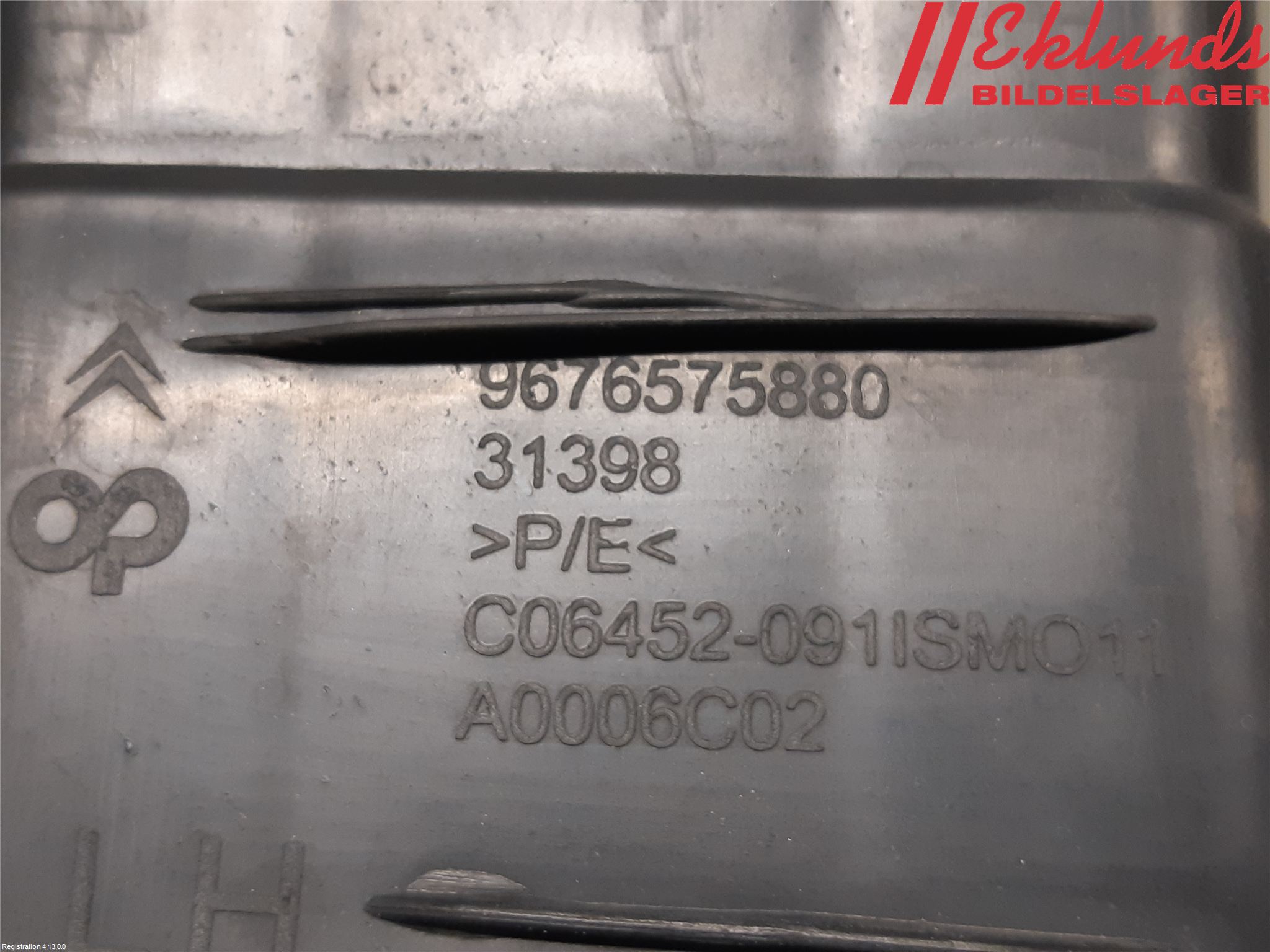 Citroen C4 GRAND PICASSO 14-18 Stötfångarbärjärn Fram